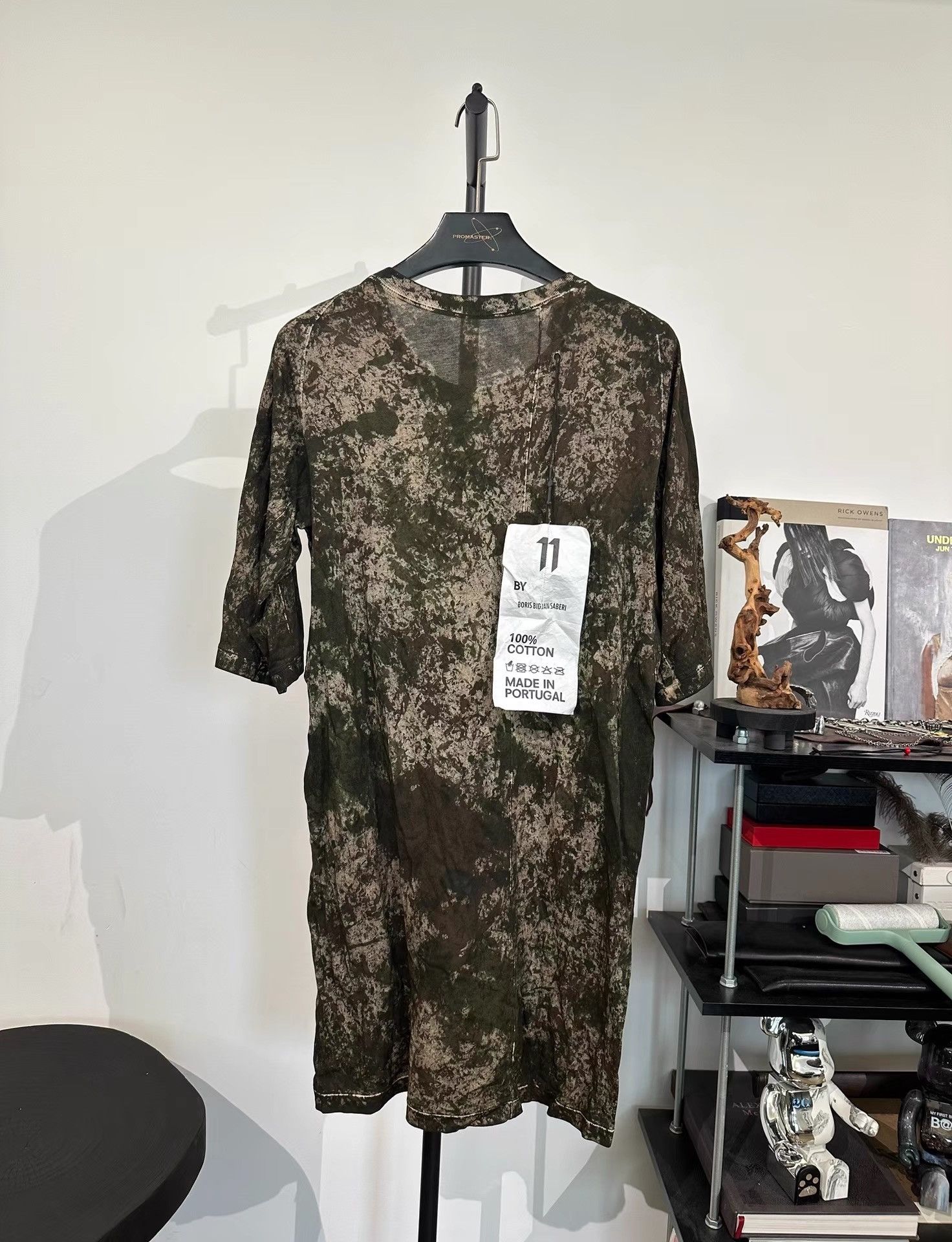 11 By Boris Bidjan Saberi 11by BBS Washed T-Shirt K35 Size US L / EU 52-54 / 3 - 2 Thumbnail