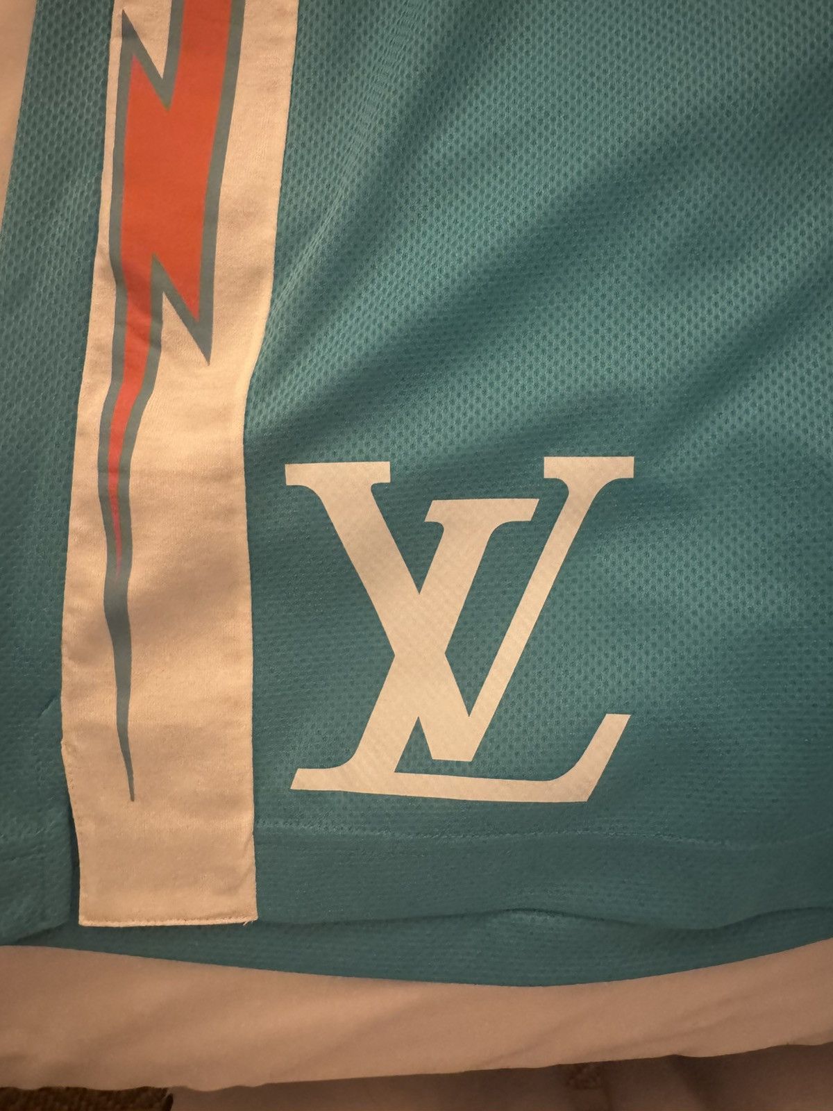 Louis Vuitton Louis Vuitton Amen Break Blue LV Basketball Shorts Small Size US 30 / EU 46 - 4 Thumbnail