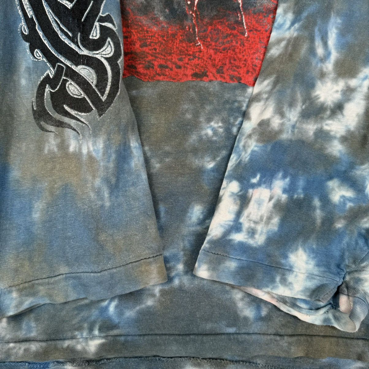 Band Tees Vintage 1993 Morgoth ‘Odium’ Metal Rare Tie Dye LS T Shirt Size US XXL / EU 58 / 5 - 7 Thumbnail