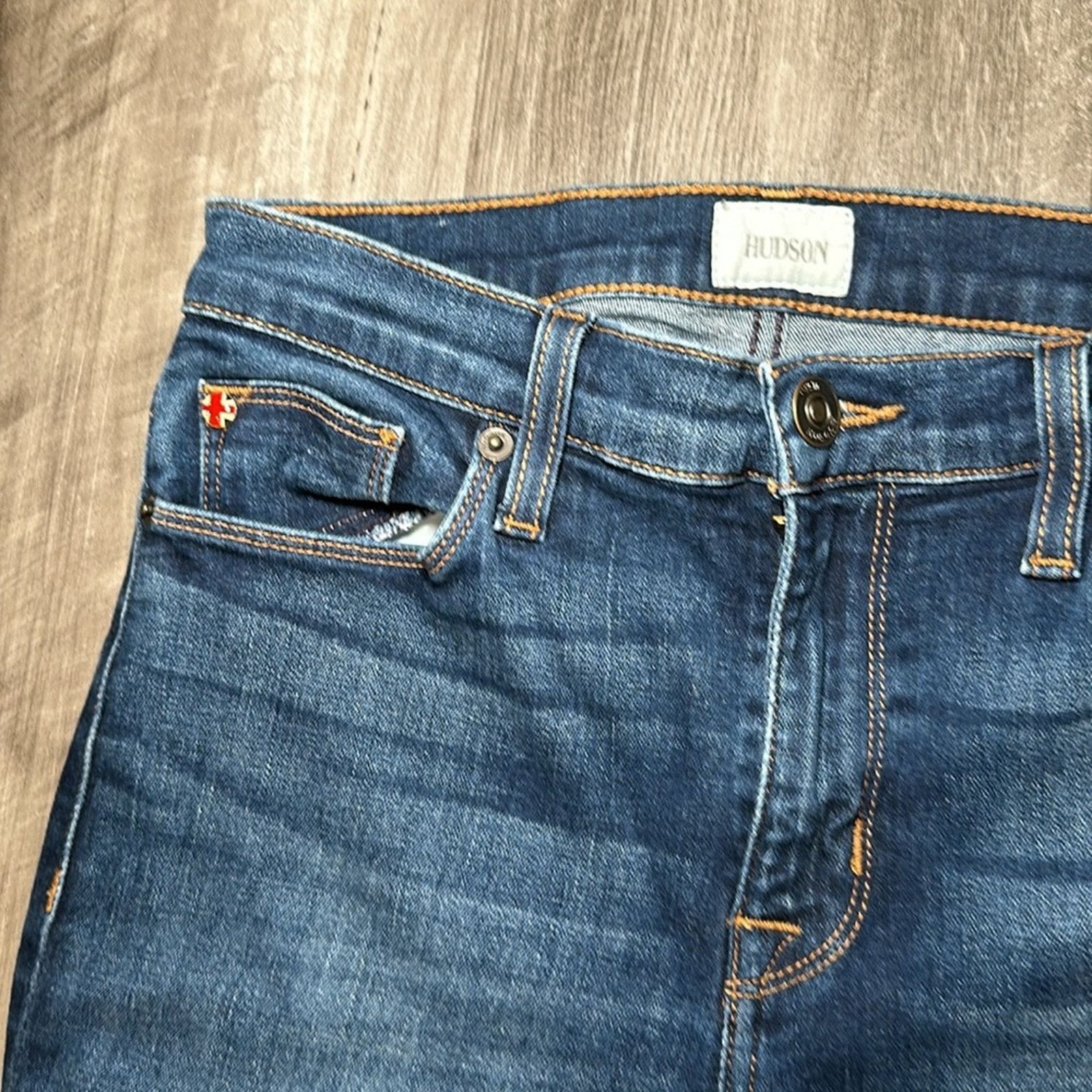 Hudson Hudson Natalie Super Skinny Jeans - 28 Size 28" / US 6 / IT 42 - 5 Thumbnail