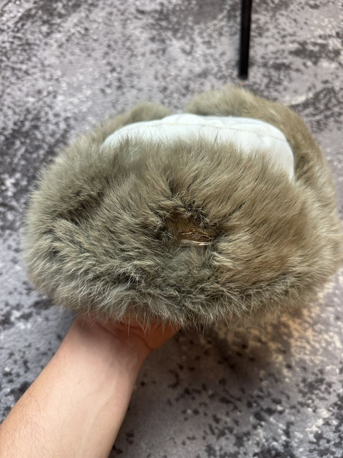 Japanese Brand × Vintage Vintage Y2K Ushanka Opium Sneakers New Balance Pin Fur Avant Size ONE SIZE - 1 Thumbnail