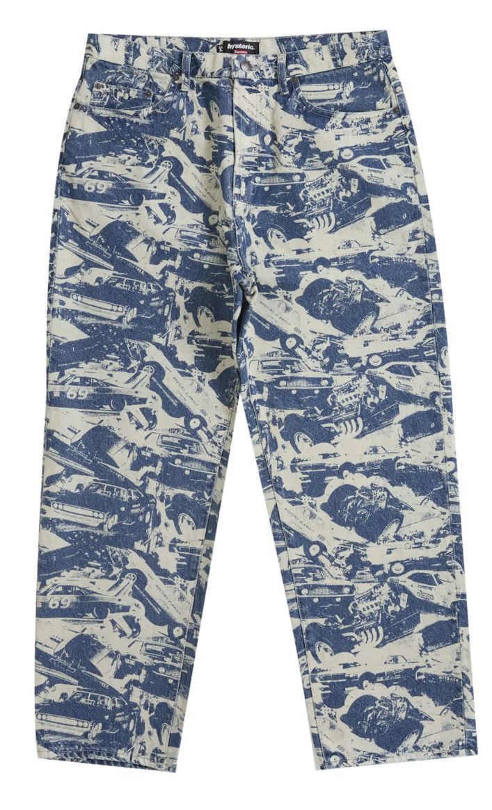 Hysteric Glamour X Supreme Cars Jeans
