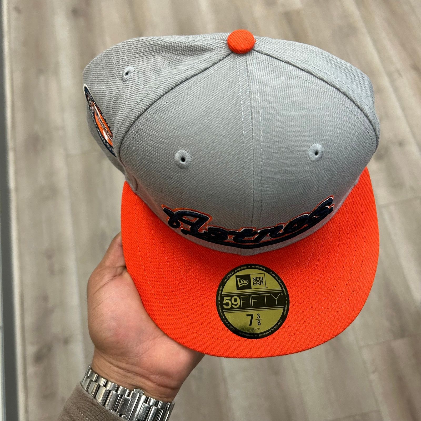 New Era New Era Houston Astros 45th Anniversary fitted hat Cap 7 3/8 Size ONE SIZE - 3 Thumbnail