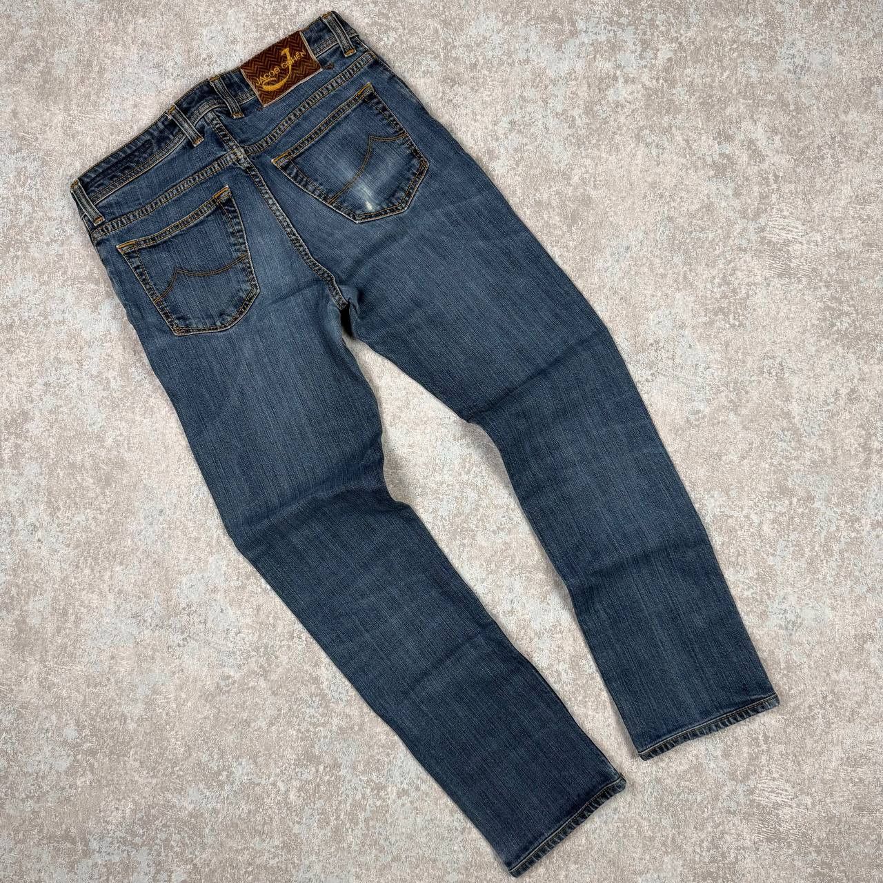 Jacob Cohen JACOB COHEN BLUE COMFORT TAILORED DENIM JEANS Size US 31 - 2 Thumbnail