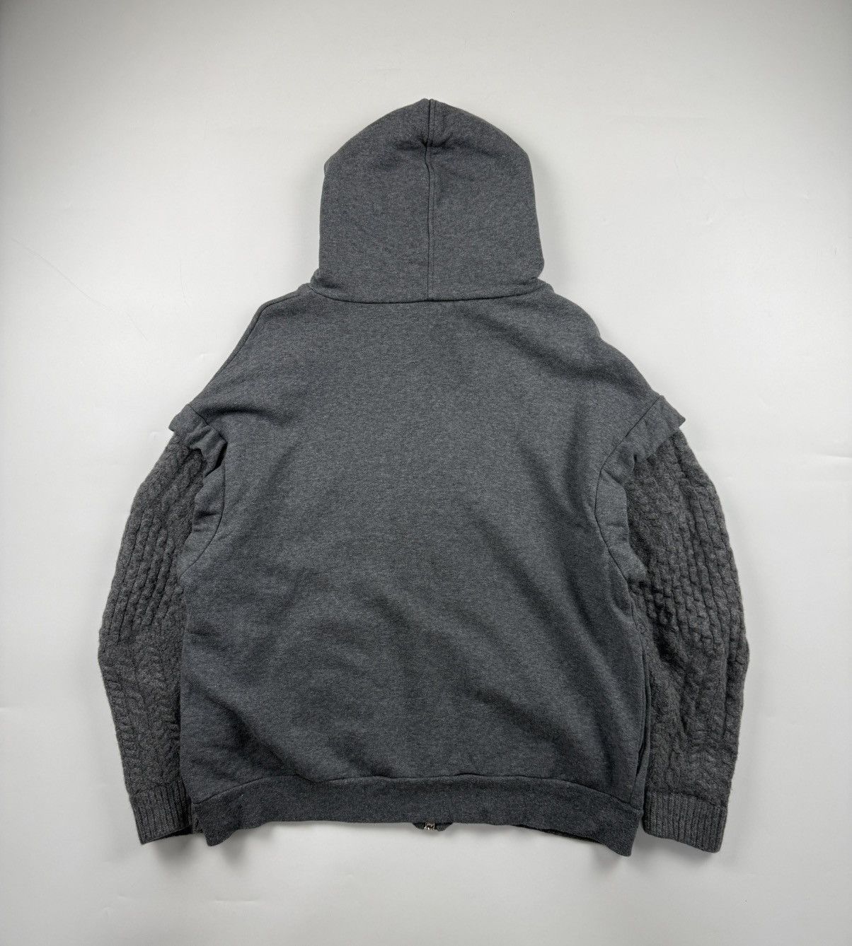 Stella McCartney Stella McCartney Oversized Wool Alpaca Blend Zip Hoodie Size S / US 4 / IT 40 - 2 Thumbnail