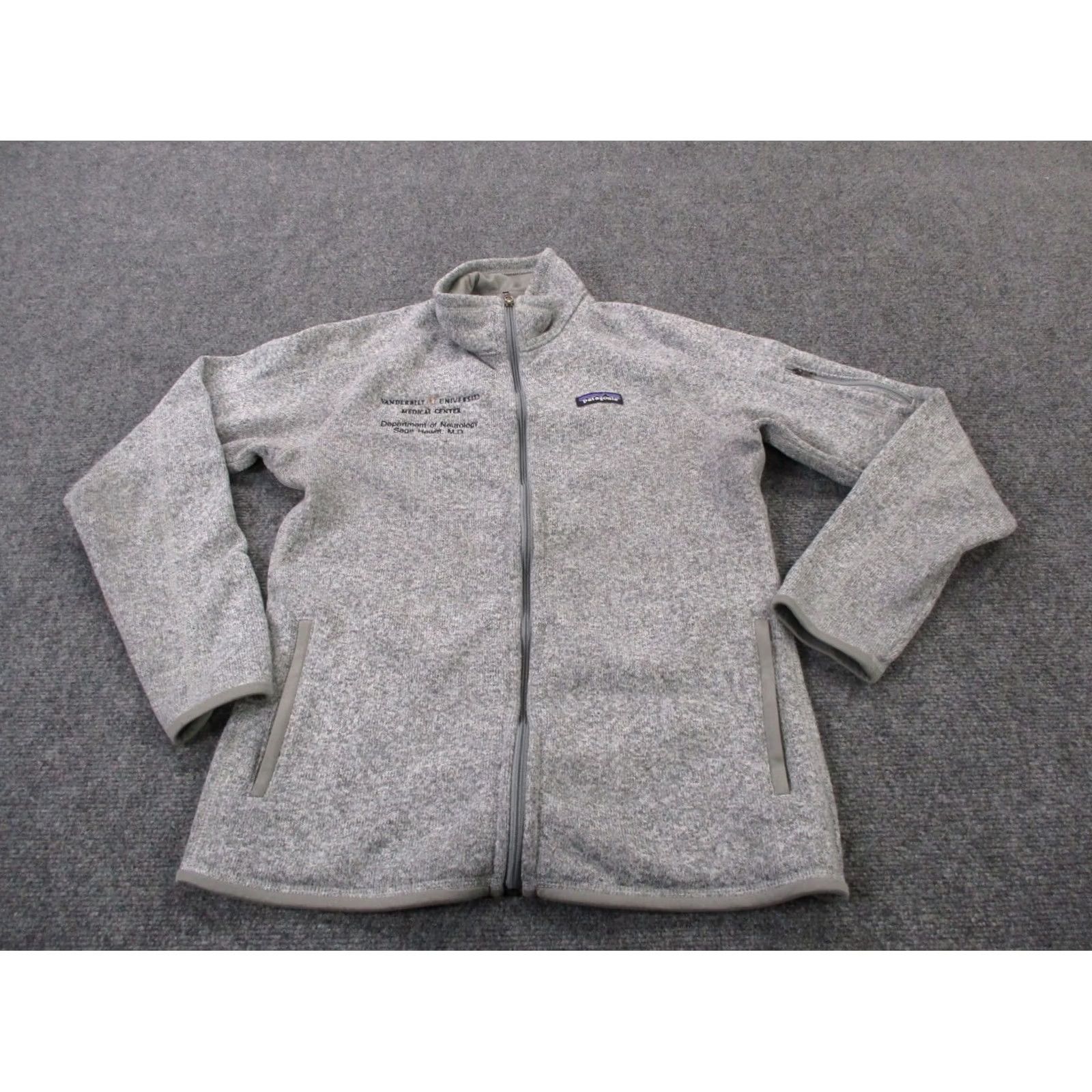 Patagonia Patagonia Jacket Womens L Better Sweater Fleece Outdoor Hiking Zip Pockets Windproof Gray Regular Size L / US 10 / IT 46 - 2 Thumbnail