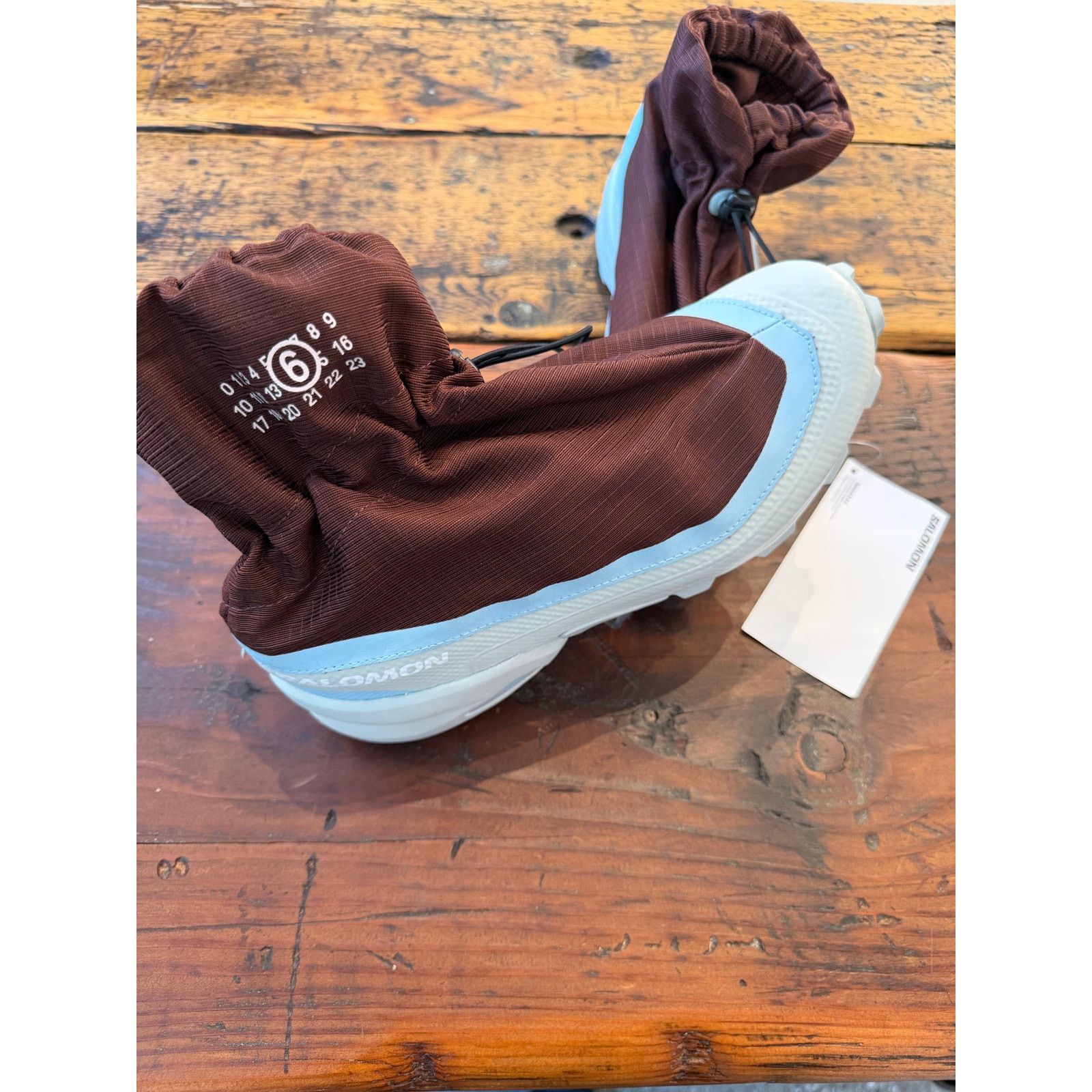 Maison Margiela Maison Margiela MM6 Salomon Cross Mid Hike Bitter Chocolate Size US 7 / EU 40 - 6 Thumbnail
