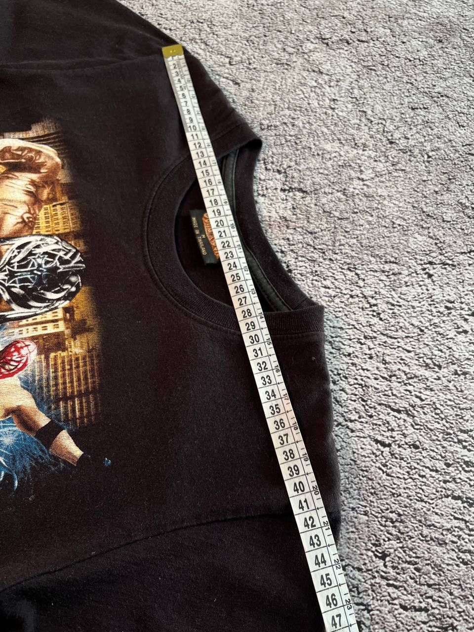 Band Tees × Vintage Solid Rock Rey Mysterio T-Shirt Black Size M Size US M / EU 48-50 / 2 - 8 Thumbnail