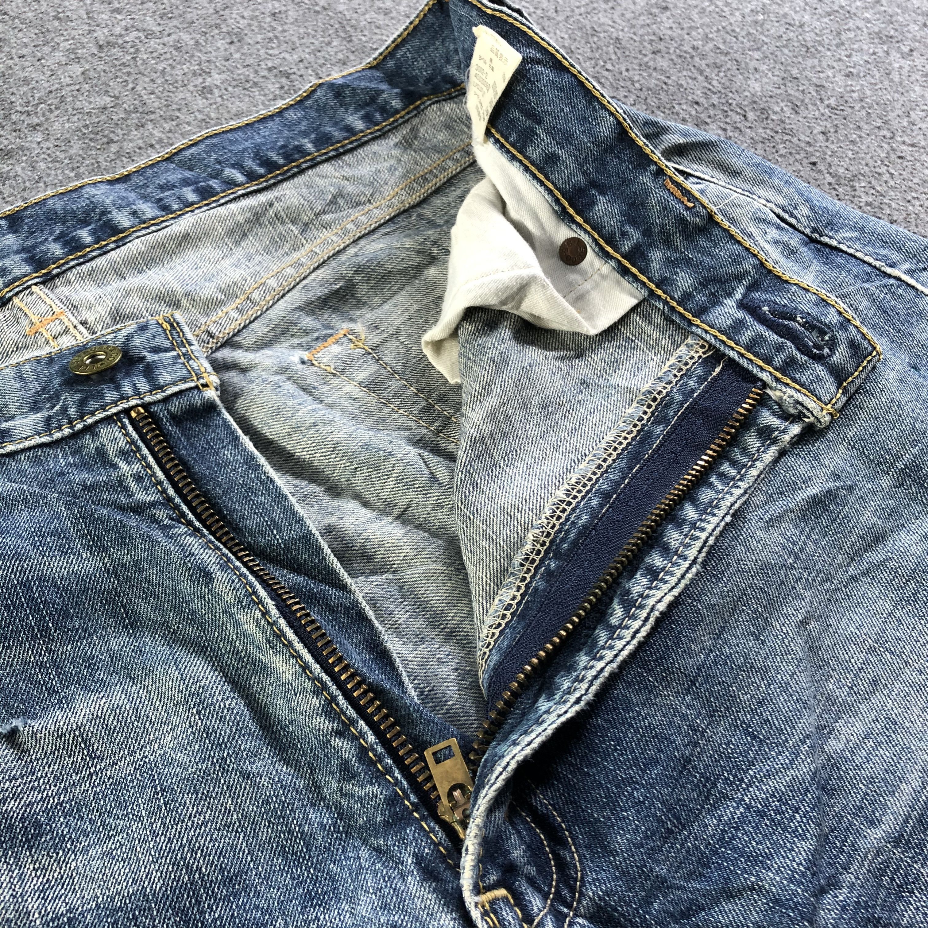 Levi's Vintage Blue Wash Levis 503 Jeans-J3862 Size US 35 - 8 Thumbnail