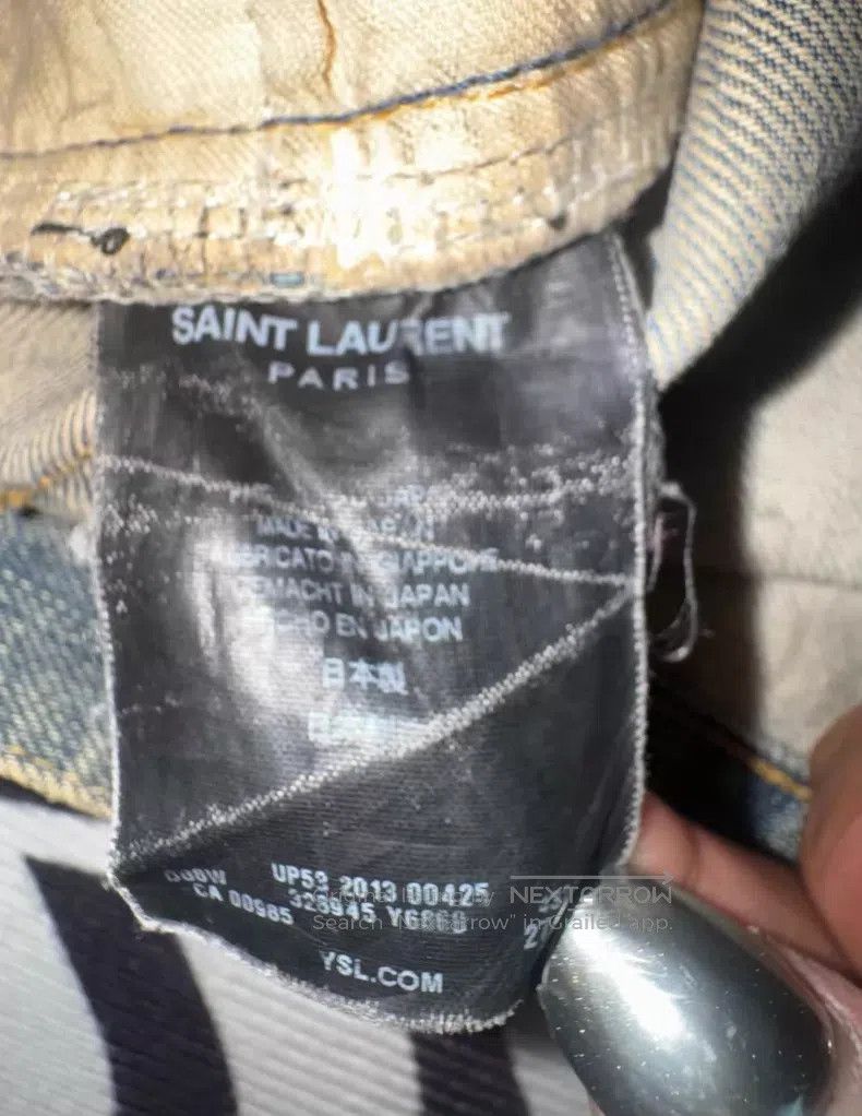 Saint Laurent Paris Saint Laurent Paris jeans i Size US 27 - 7 Thumbnail