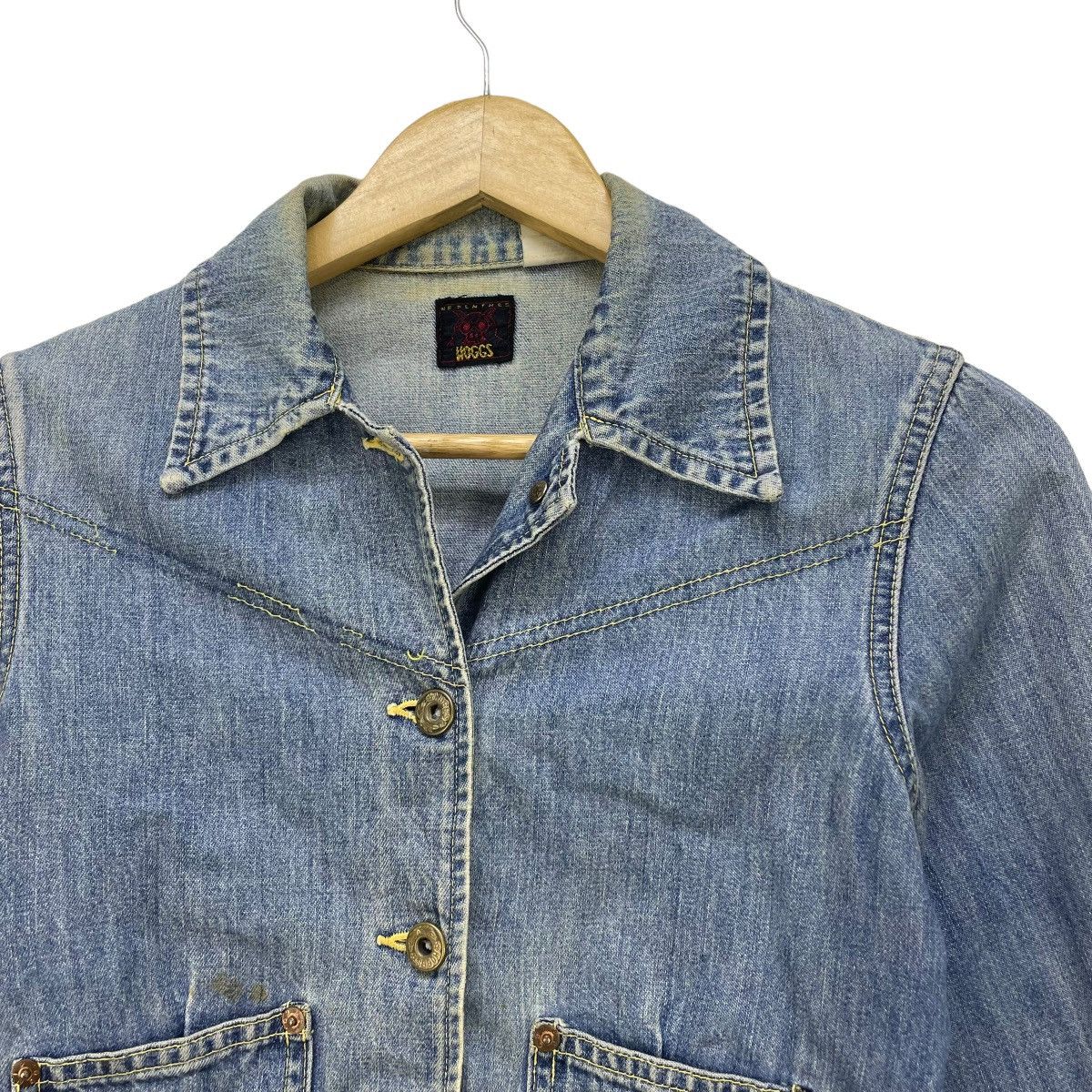 Hoggs of Fife 💥Vintage Hoggs Nepenthes Denim Jacket Size S / US 4 / IT 40 - 3 Thumbnail
