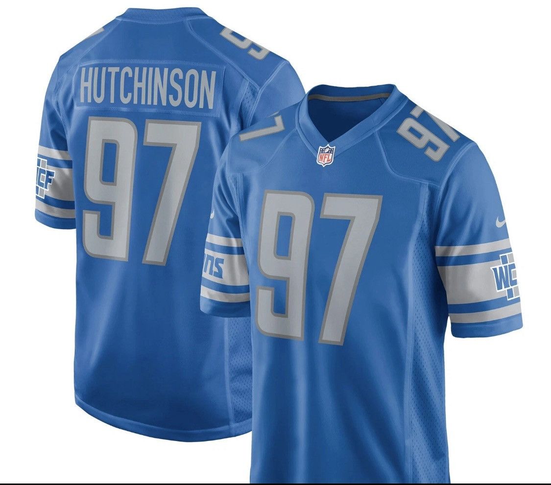 Nike Men’s Large Aidan Hutchinson #97 Nike Detroit Lions | 2024 Size US L / EU 52-54 / 3 - 1 Thumbnail