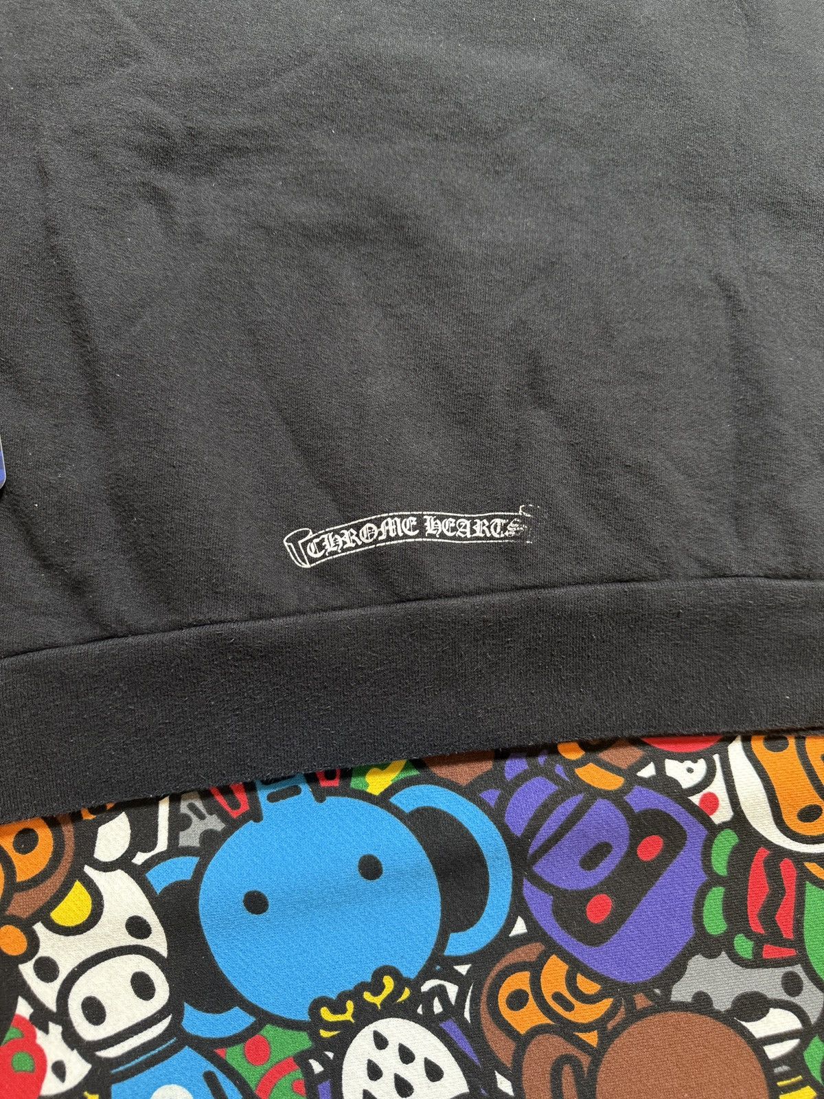 Chrome Hearts Chrome Hearts Black Vertical Script Pullover Hoodie Size US M / EU 48-50 / 2 - 13 Thumbnail