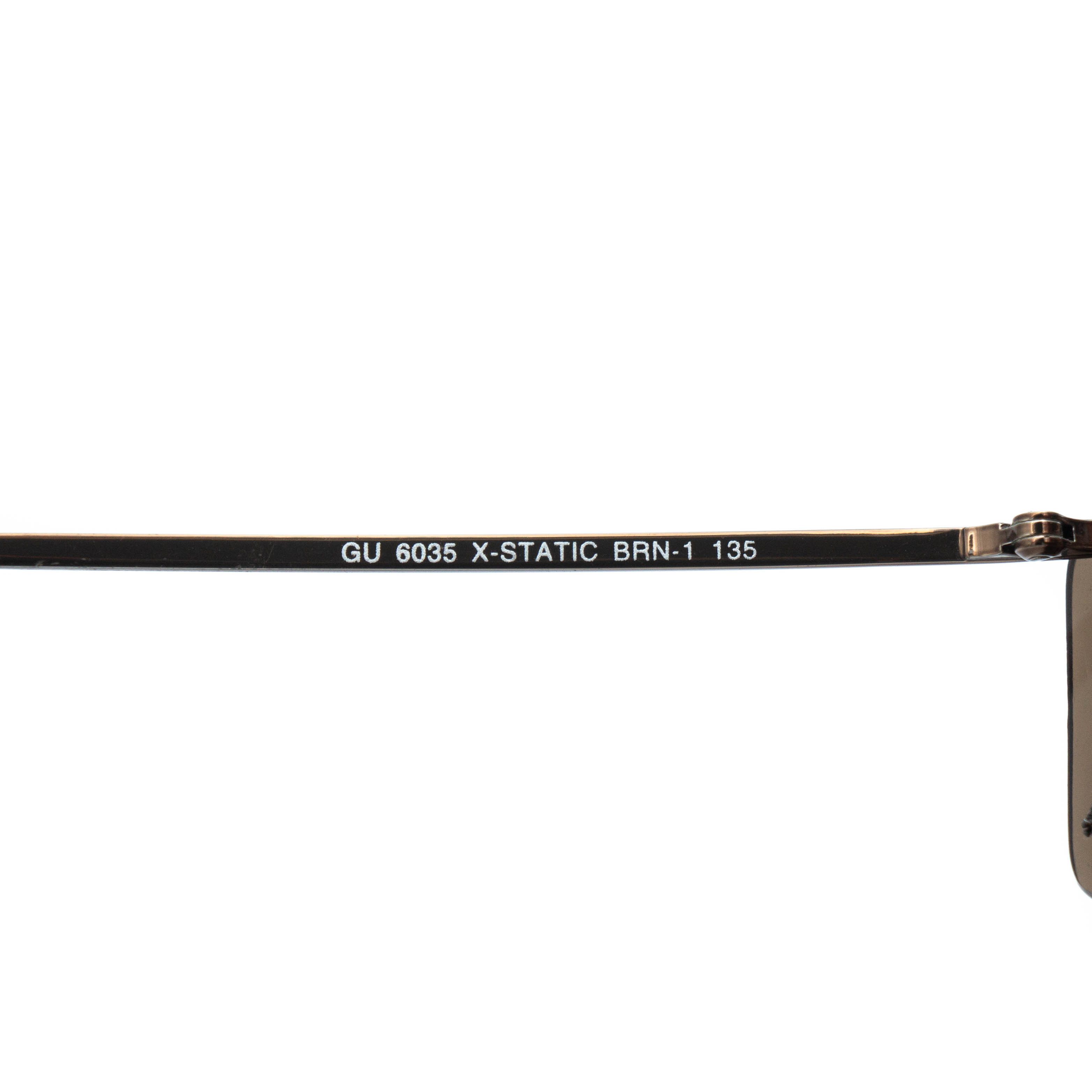 Guess GUESS GU 6035 Bronze Brown Shield Sunglasses Vintage Size ONE SIZE - 7 Thumbnail
