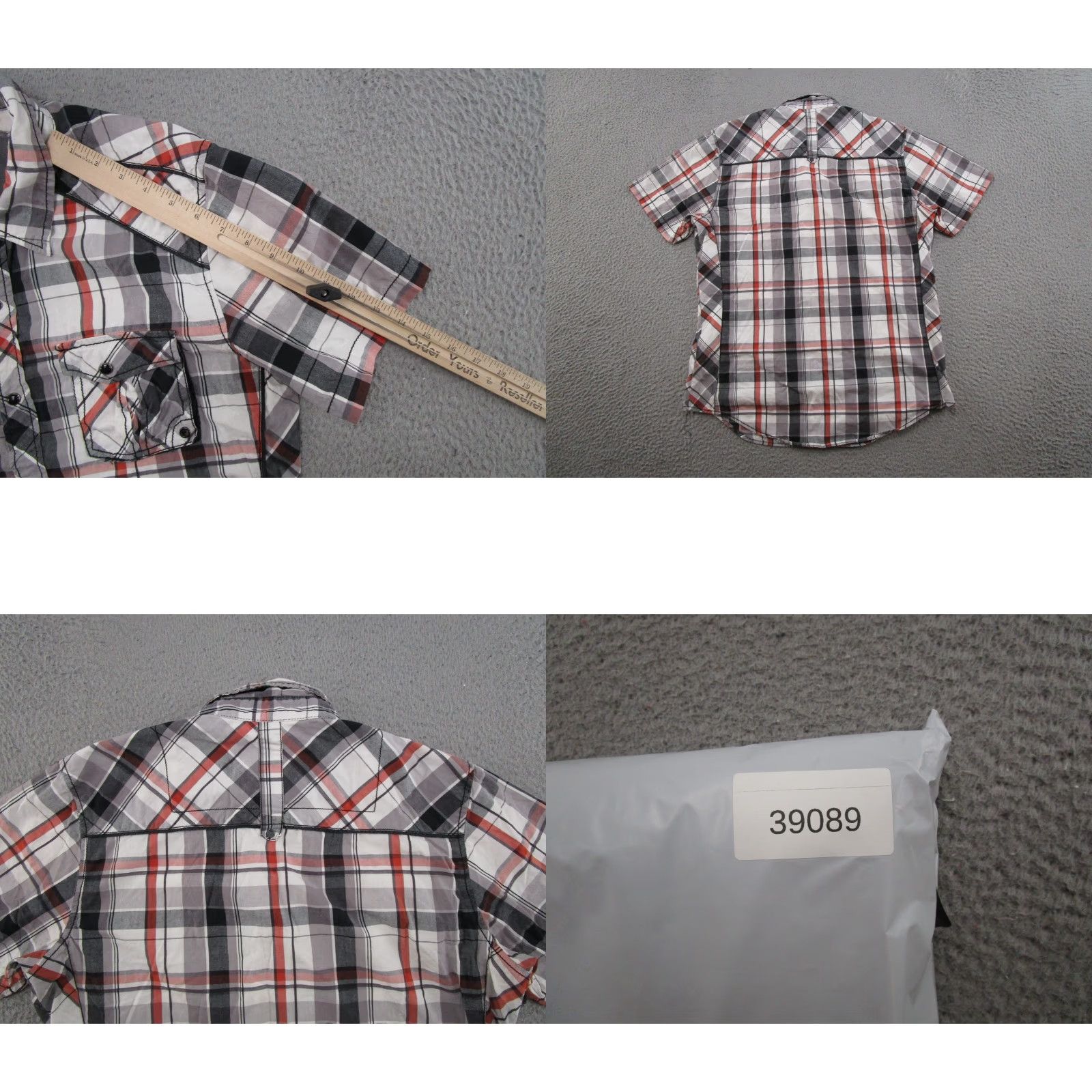 Vintage VINTAGE Buckle Men’s Slim Fit Pearl Snap Shirt Size L Western Cowboy Rodeo Y2K Read Size US L / EU 52-54 / 3 - 8 Thumbnail