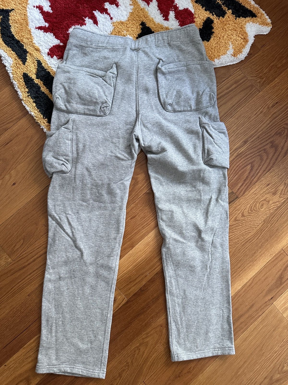 Number (N)ine Number Nine Cargo Sweatpants Grey Size US 34 / EU 50 - 4 Thumbnail
