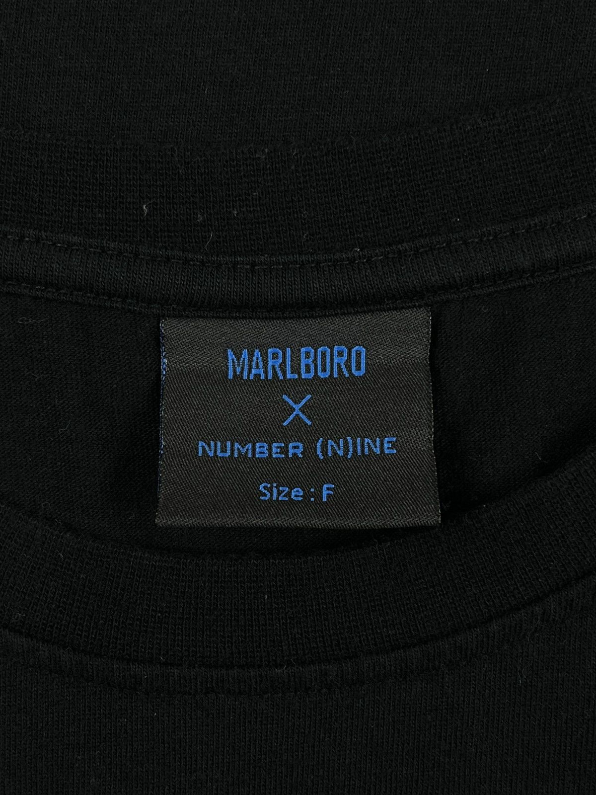 Number (N)ine NEW Number (N)ine Marlboro Star Logo Tshirt Black Size US M / EU 48-50 / 2 - 6 Thumbnail