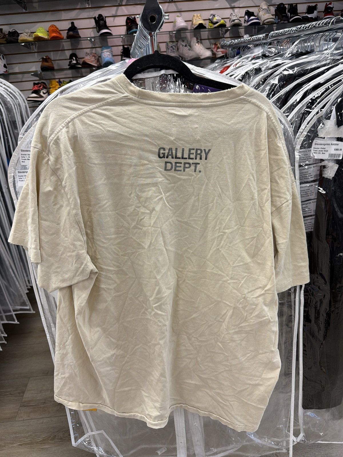 Gallery Dept. Gallery Dept. Miami boring t shirt cream Size US XL / EU 56 / 4 - 2 Thumbnail