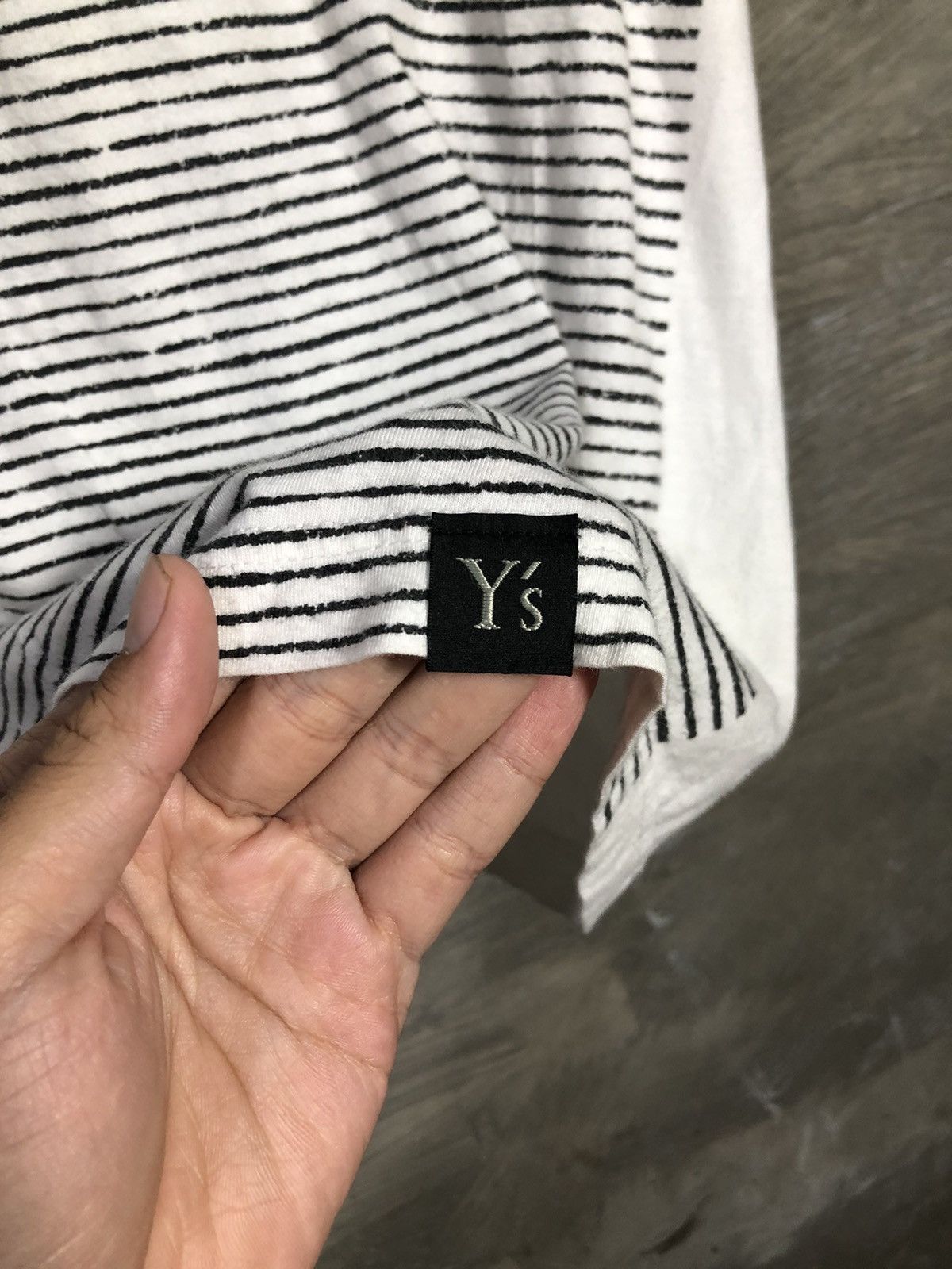 Japanese Brand × Y's × Yohji Yamamoto Yohji Yamamoto Y’s Finger Print T-shirt Size US M / EU 48-50 / 2 - 5 Thumbnail