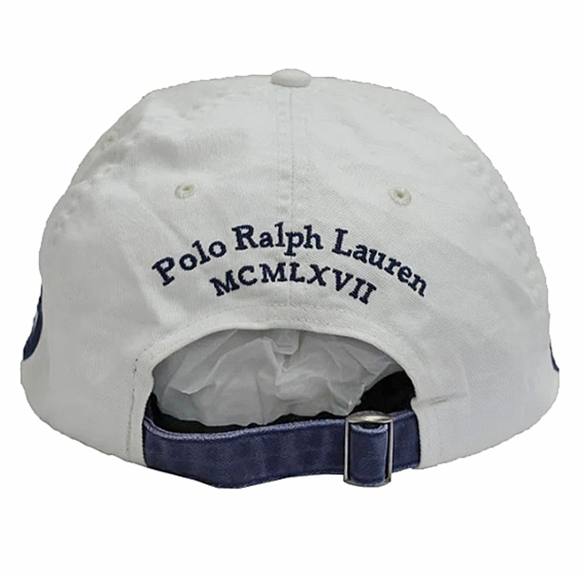 Polo Ralph Lauren NEW VINTAGE Polo Ralph Lauren Baseball Hat! White Big Pony Size ONE SIZE - 2 Thumbnail