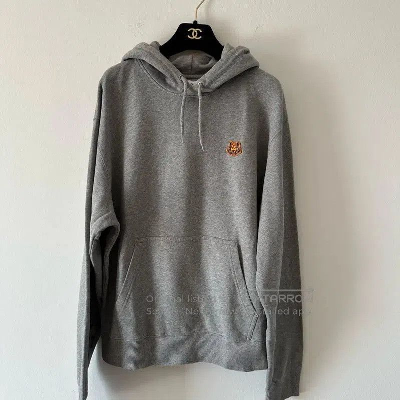 Kenzo KENZO Men's Gray Cotton Hoodie Size L . Size US L / EU 52-54 / 3 - 1 Thumbnail
