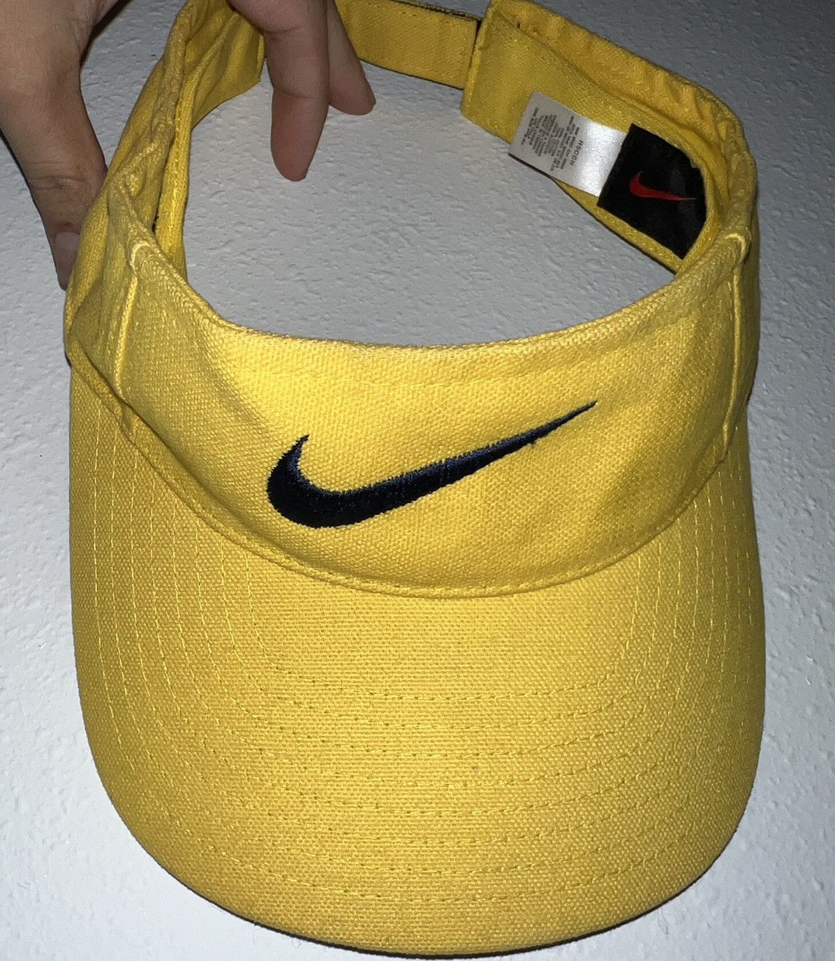 Nike × Vintage Vintage Nike Just Do It Visor Hat Size ONE SIZE - 1 Thumbnail