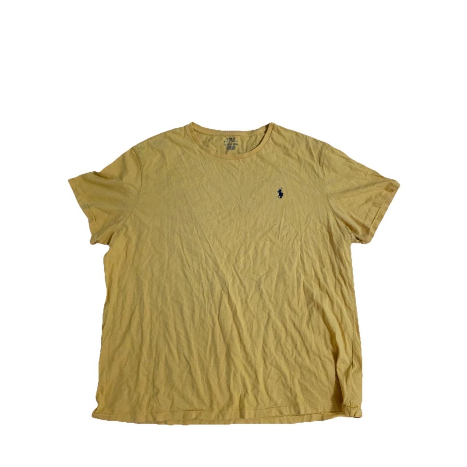Polo Ralph Lauren Polo Ralph Lauren Men’s T Shirt Tee Yellow XXL A001126 Size US XXL / EU 58 / 5 - 1 Thumbnail