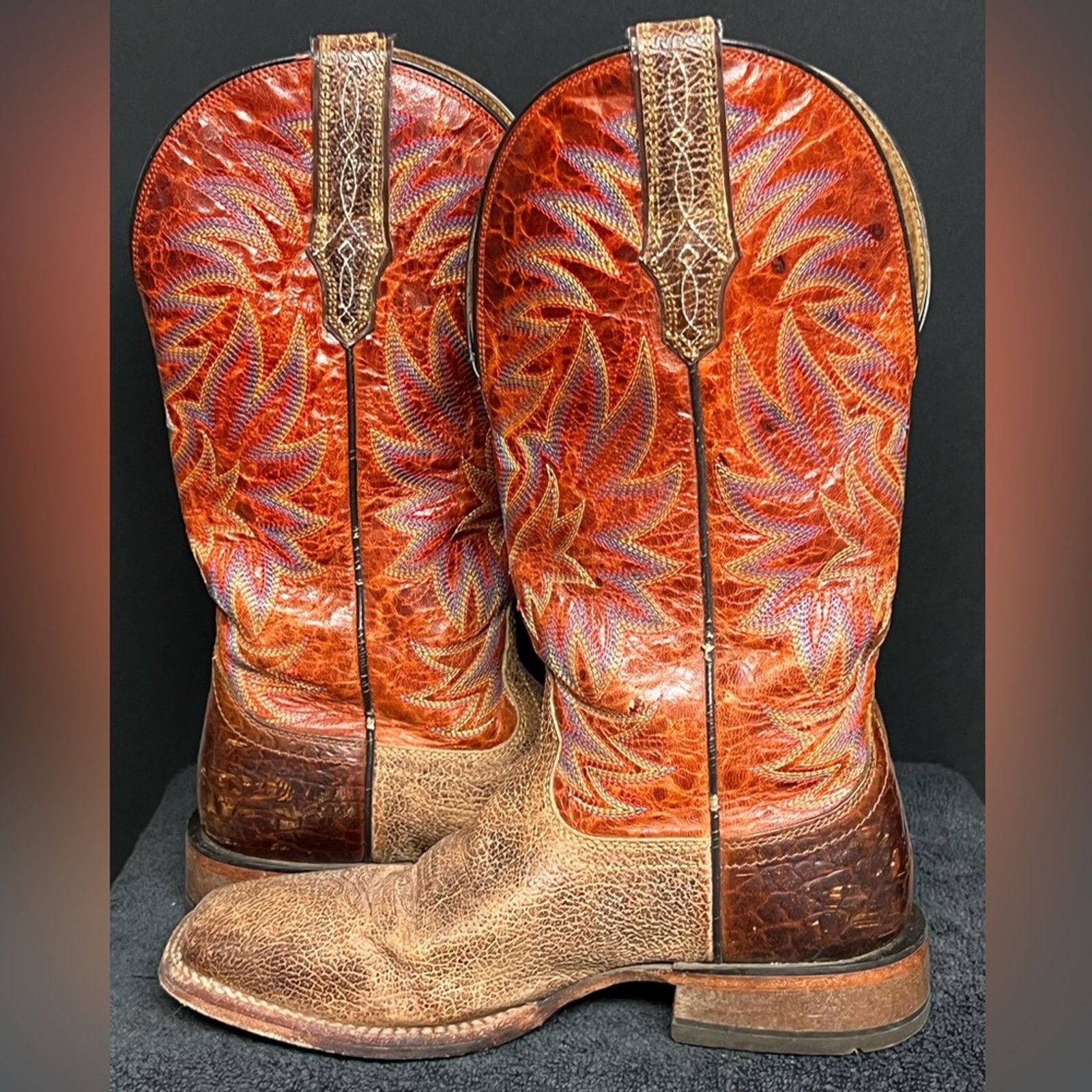 Ariat Ariat High Call Western Cowboy Boots - Sunset SIZE 7D RARE Size US 7 / EU 40 - 5 Thumbnail