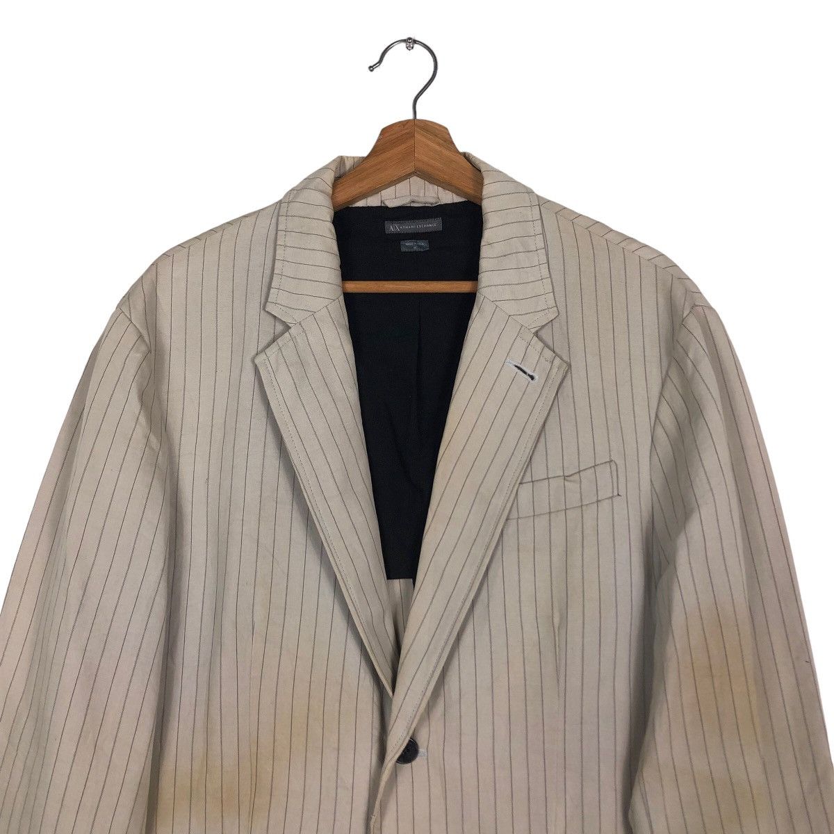 Armani Exchange 🔥Vintage Hickory Chore Jacket Armani Exchange Size US M / EU 48-50 / 2 - 3 Thumbnail
