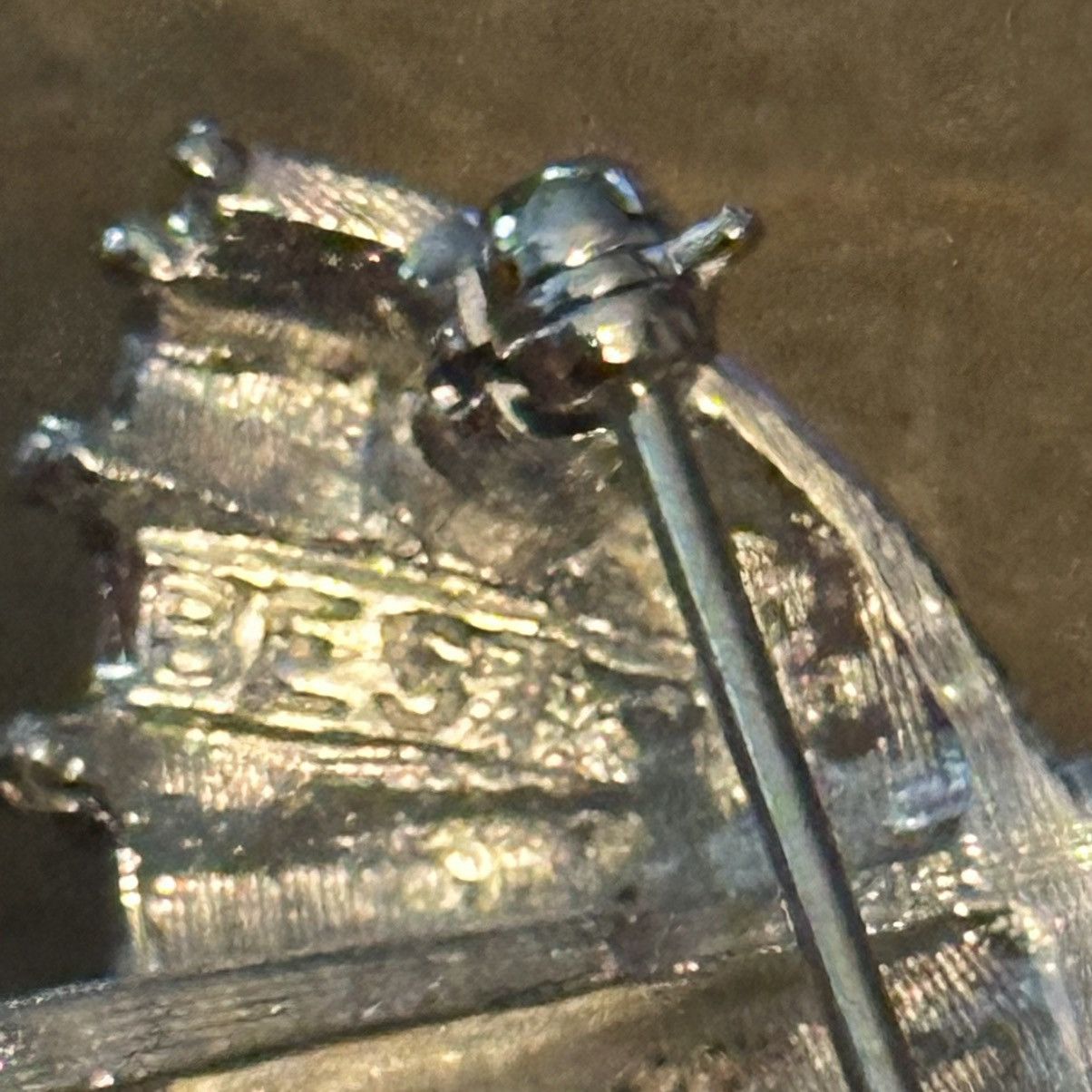 Vintage Vintage BEST silver tone umbrella brooch Size ONE SIZE - 2 Thumbnail