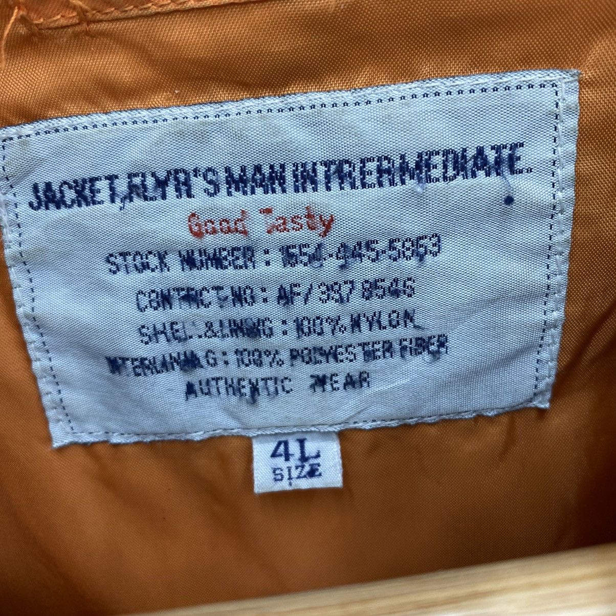 Japanese Brand 🐐 Vintage Good Tasty brand MA-1 bomber jacket Bomber Size US XL / EU 56 / 4 - 10 Thumbnail