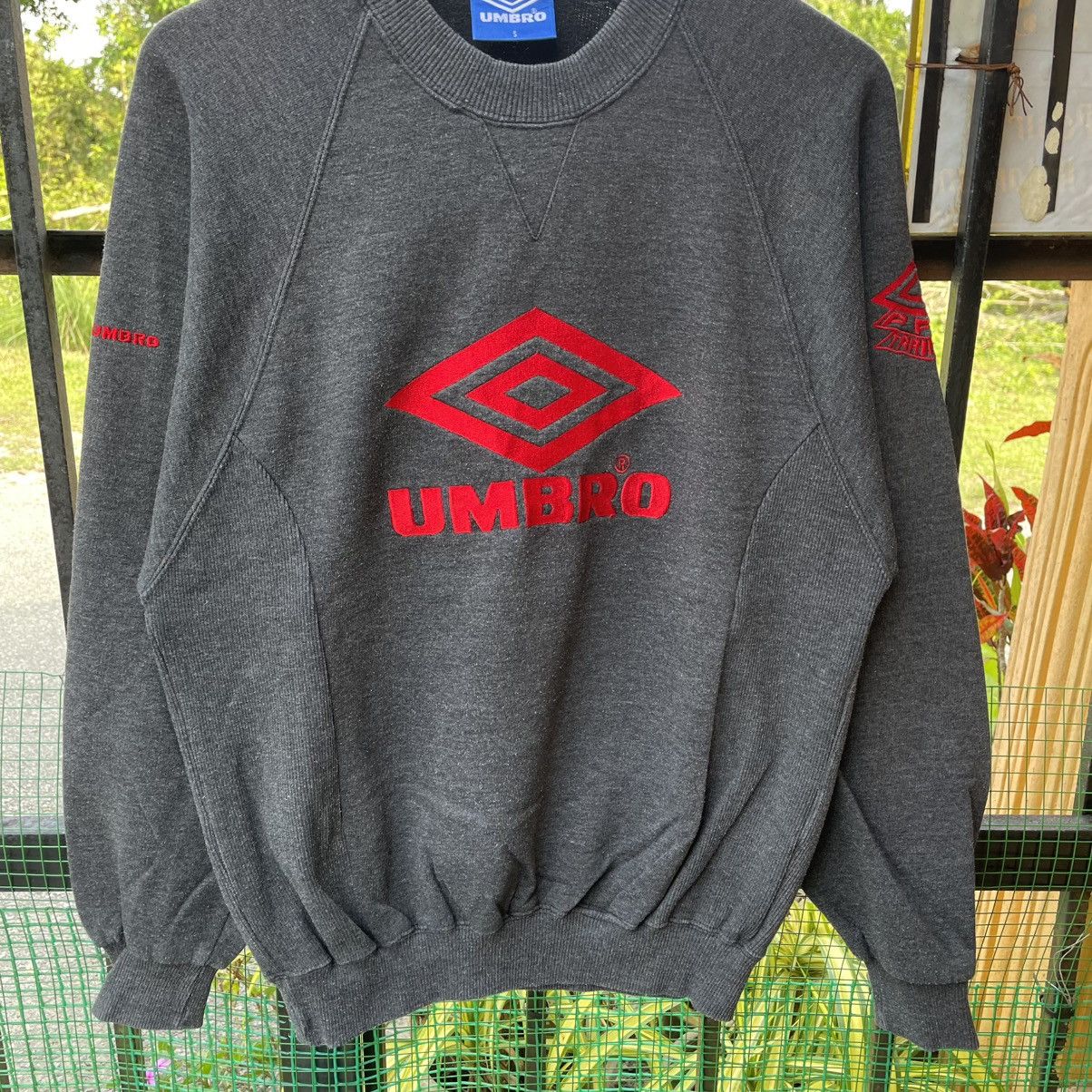 Umbro 🔥Vintage 90s Umbro Embroidered Big Logo Jumper Sweatshirts Size US S / EU 44-46 / 1 - 6 Thumbnail