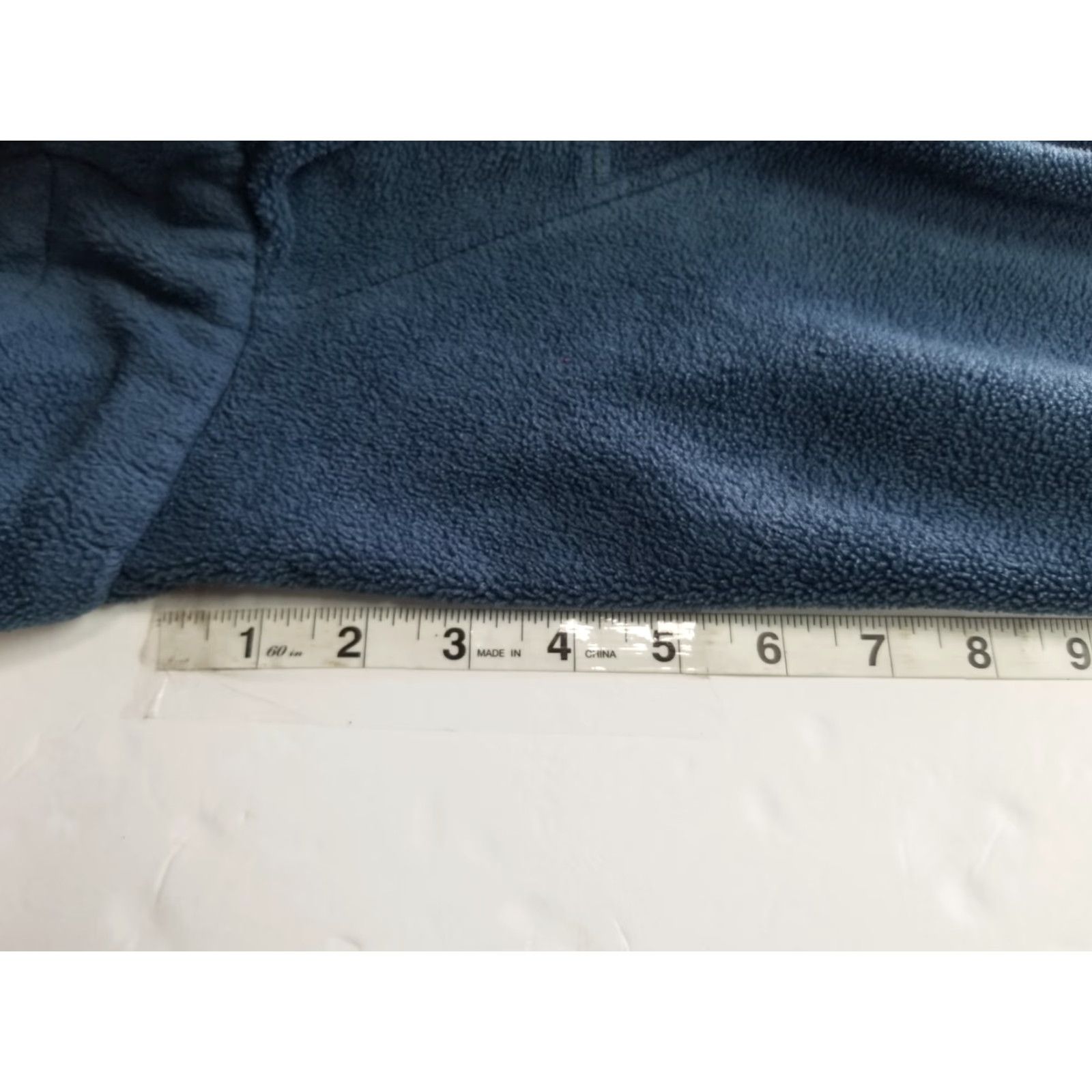 Vintage Columbia Womens M Blue Fleece Long Sleeve Mock Neck Zip Jacket - Regular Fit, Embroidered Logo, Full Zip, Casual Outerwear, - Womens Size M / US 6-8 / IT 42-44 - 7 Thumbnail