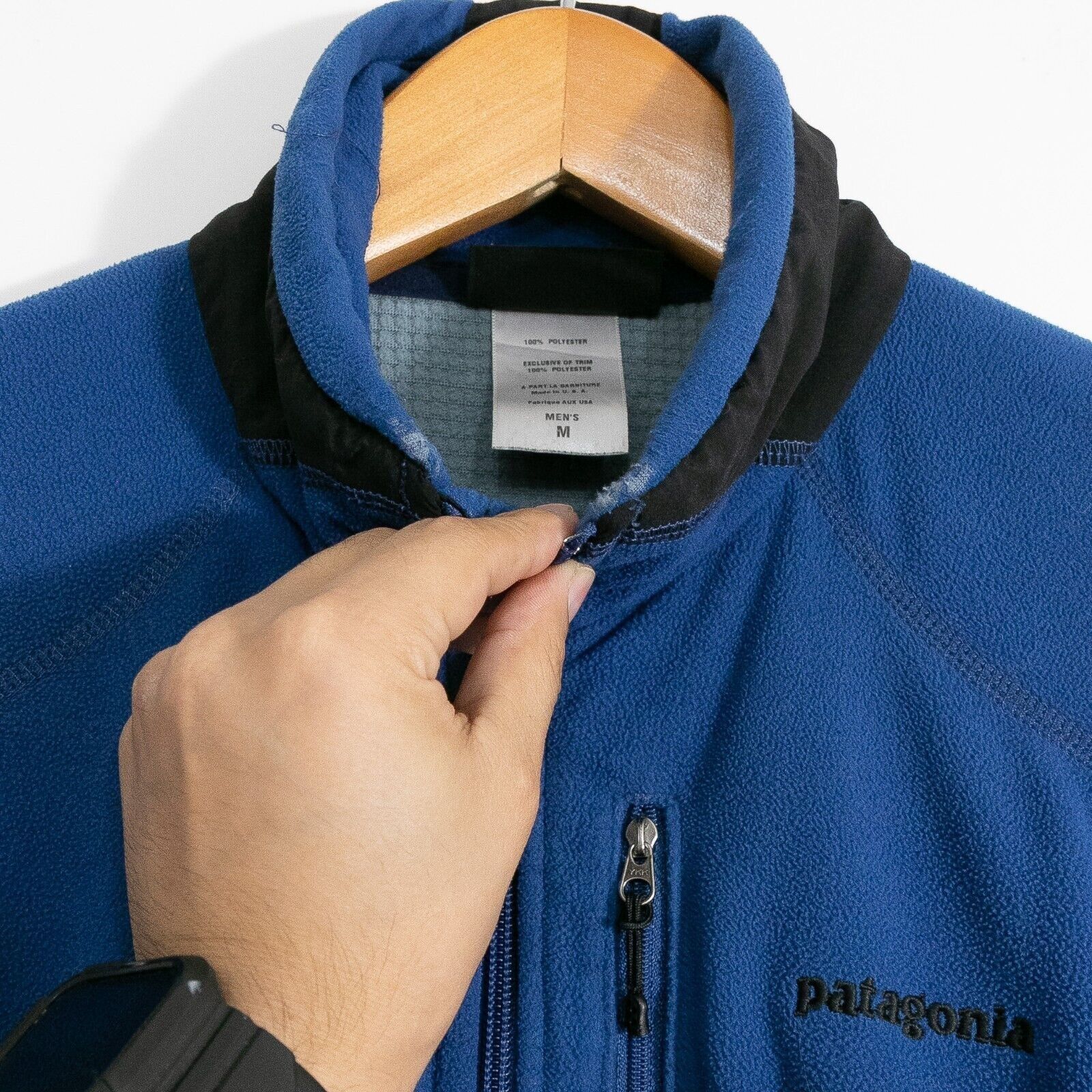 Patagonia Patagonia Regulator Fleece Jacket Mens Medium - Full Zip R4 Size US M / EU 48-50 / 2 - 7 Thumbnail