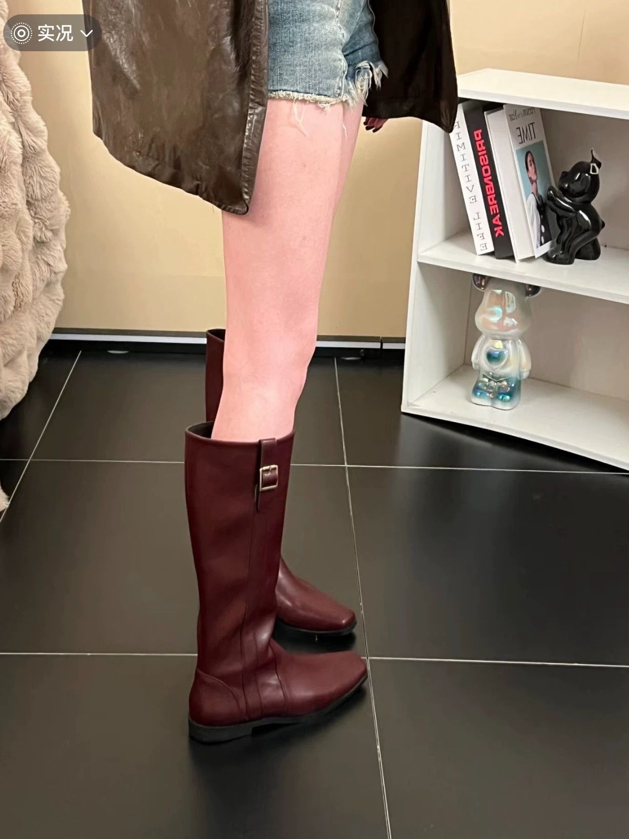 Burberry Burberry riding boots Angora Red EU38 Size US 7.5 / IT 37.5 - 9 Thumbnail