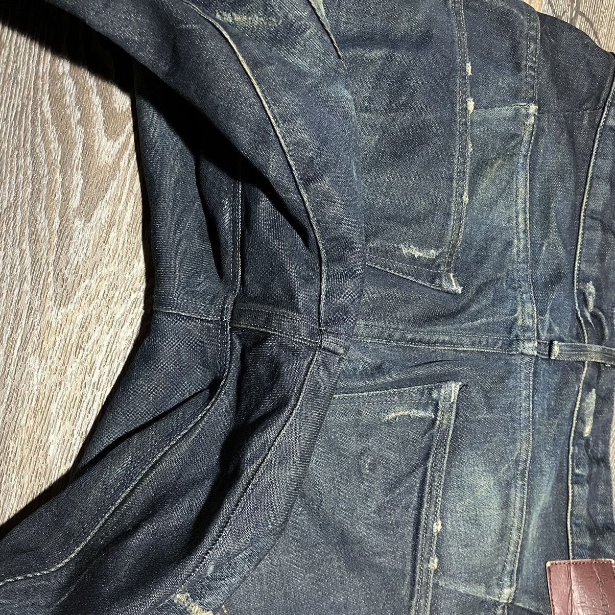 G-Star G-Star Raw Type C 3D Loose Tapered Dirty Blue Denim Jeans Size US 32 / EU 48 - 9 Thumbnail