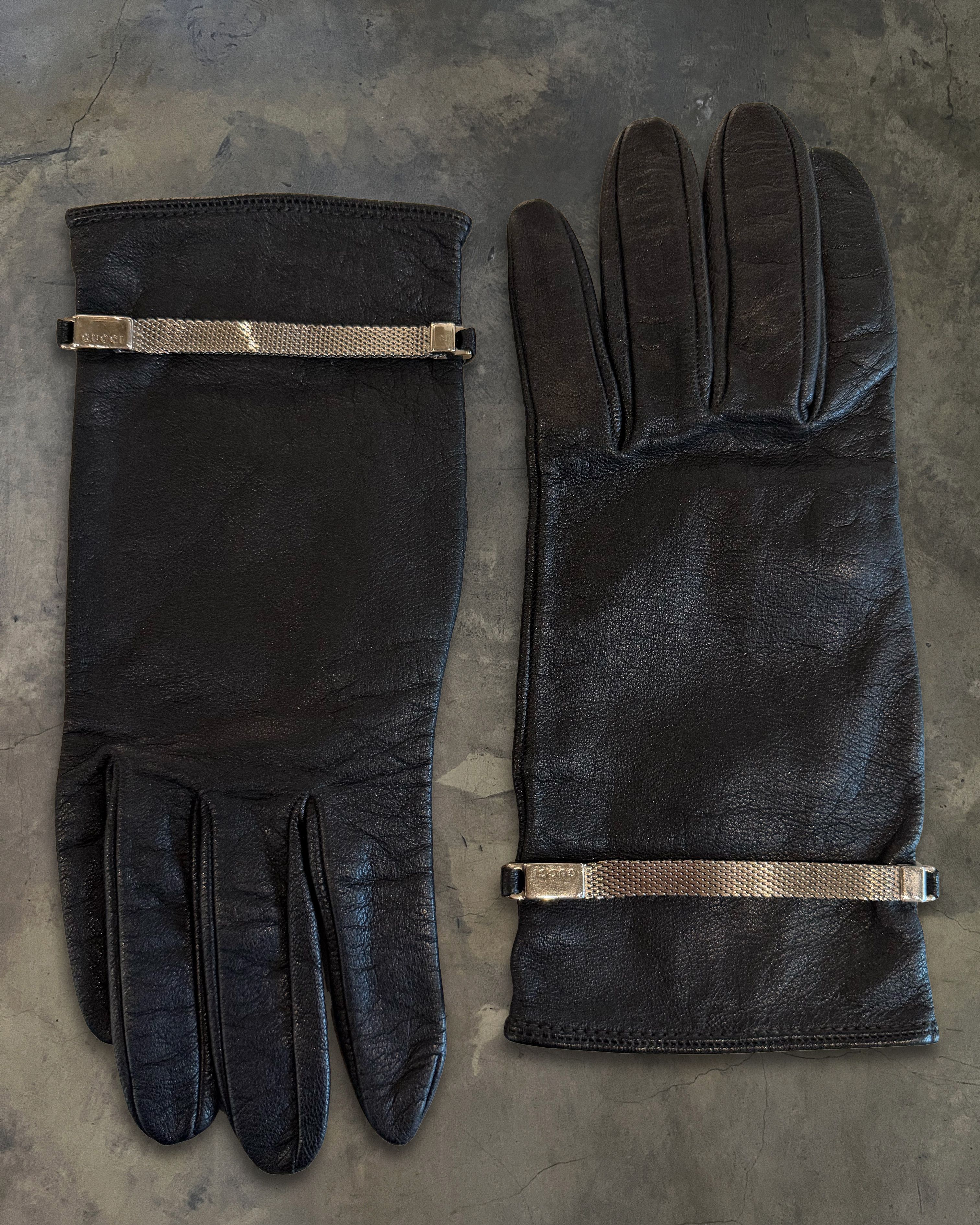 Gucci GUCCI BY TOM FORD AW1996 METAL MESH GLOVE Size ONE SIZE - 1 Thumbnail