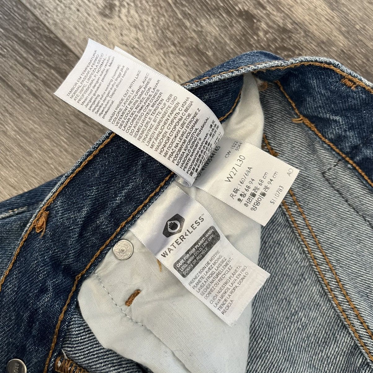 Levi's × Levi's Vintage Clothing × Vintage Vintage Levi’s 501 Big E Straight Leg Buttonfly Denim Jeans Size US 27 - 11 Thumbnail