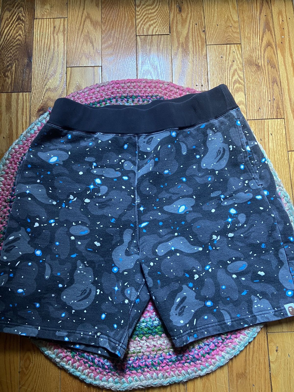 Bape Space Camo Shorts