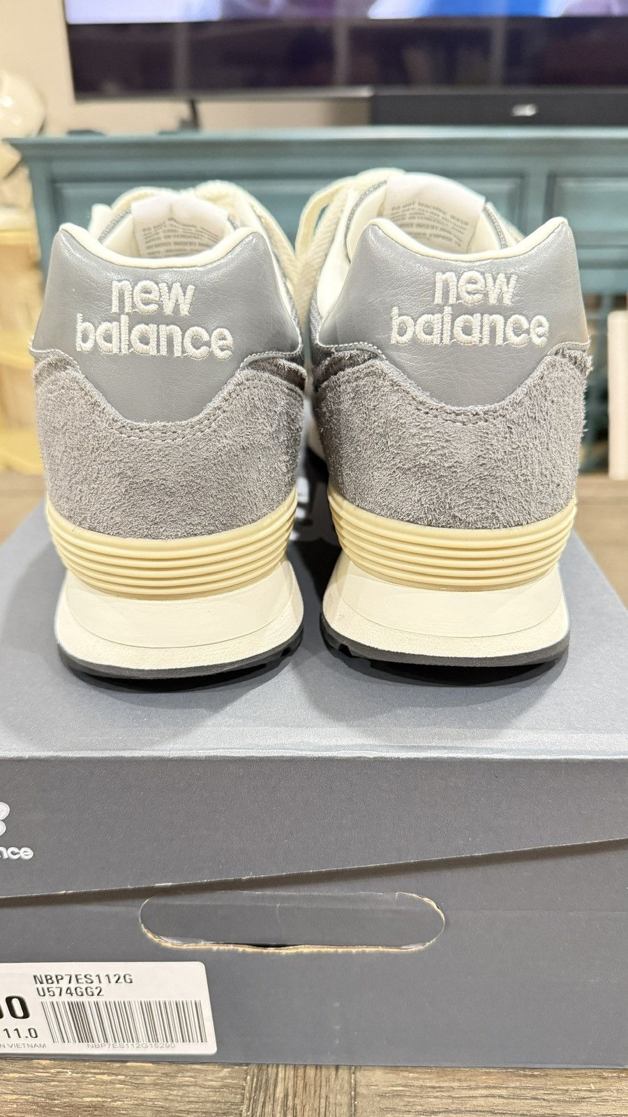 New Balance New Balance x Pottery 574 PremiumSoft Grey U574GG2 Size 11 Size US 11 / EU 44 - 5 Thumbnail