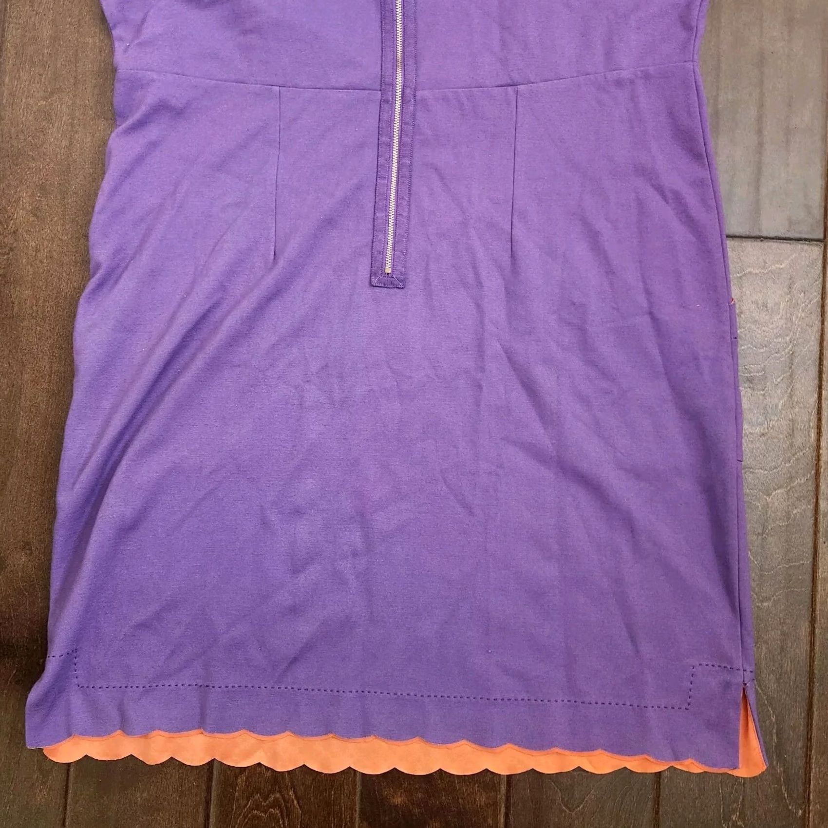 Vintage Ivanka Trump Dress Sleeveless Purple Pocket Petite XL Women's Knee Length Pullover Casual Travel Size XL / US 12-14 / IT 48-50 - 4 Thumbnail