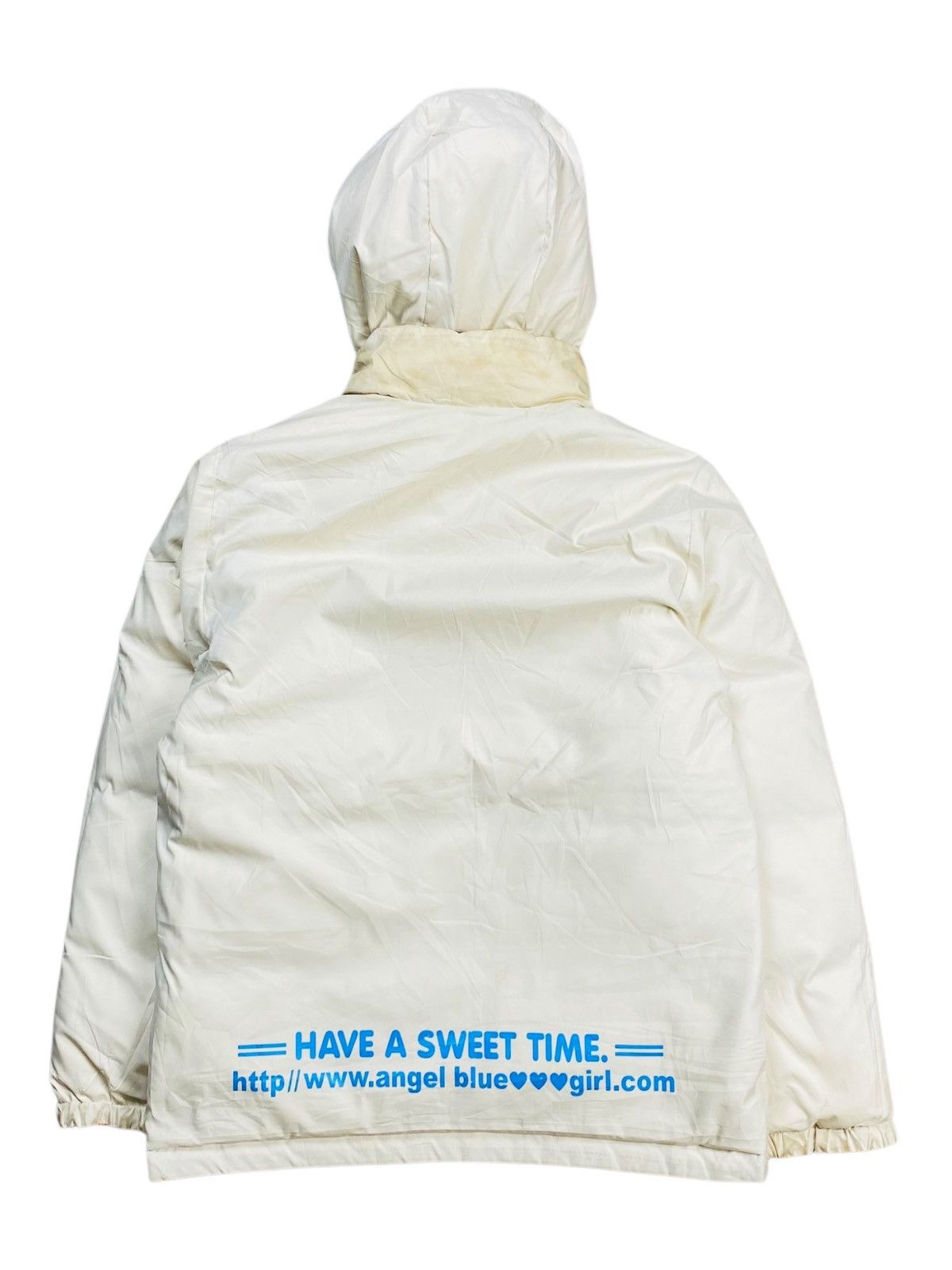 Hysteric Glamour 2000s Angel Blue - Full Printed Fur Hoodie Reversible Jacket Size US M / EU 48-50 / 2 - 8 Thumbnail