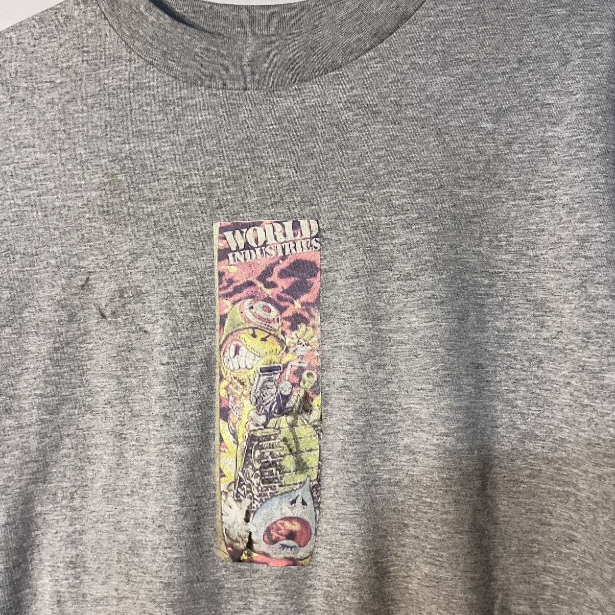 Vintage Vintage 90s world insustries tee Size US M / EU 48-50 / 2 - 2 Thumbnail