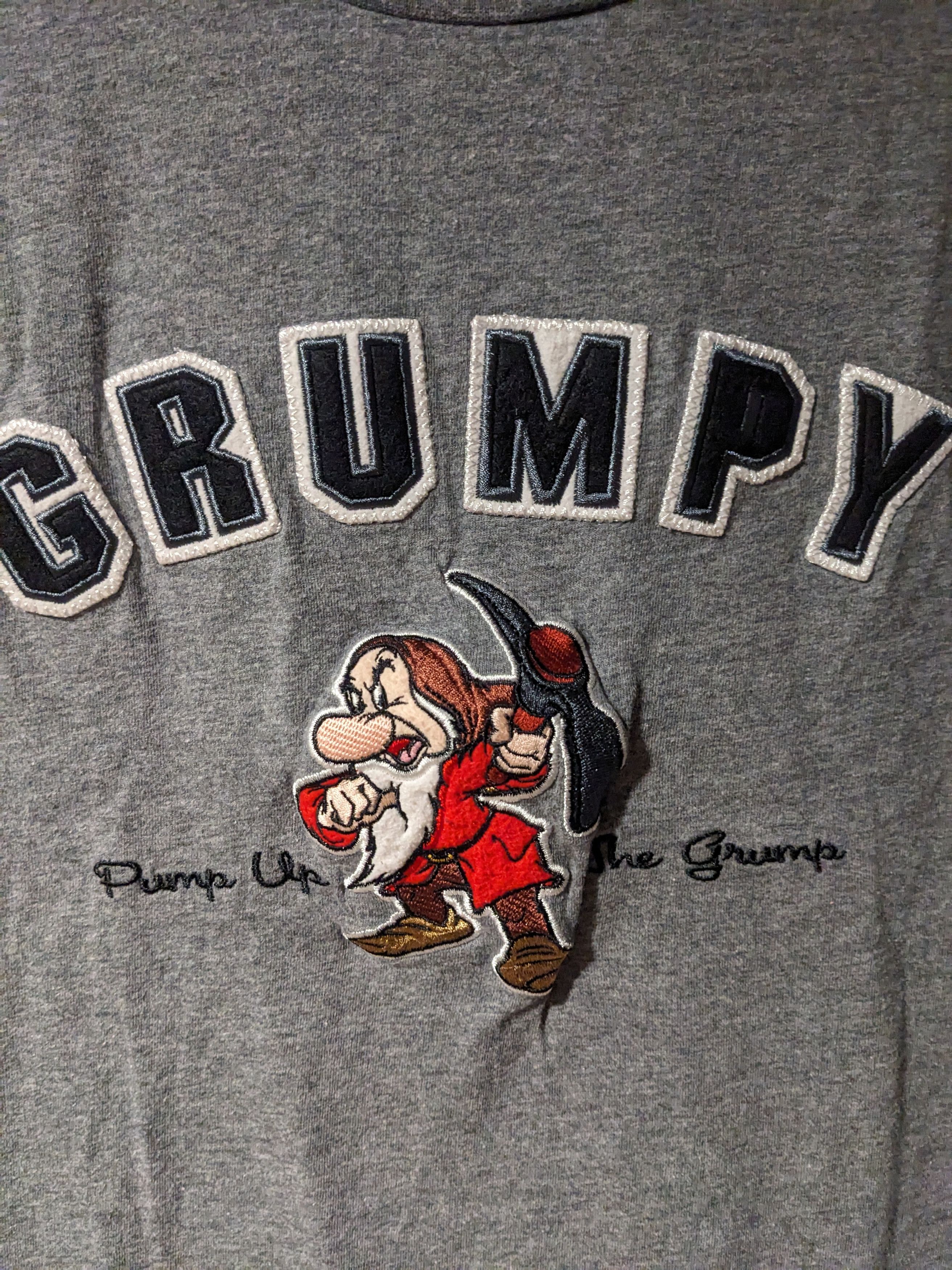 Disney × Vintage Vintage Y2K Snow White and the Seven Dwarfs Grumpy T-Shirt Size US XL / EU 56 / 4 - 2 Thumbnail