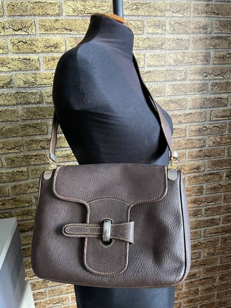 Gucci Gucci Boutique Vintage Leather Shoulder Bag Size ONE SIZE - 7 Thumbnail