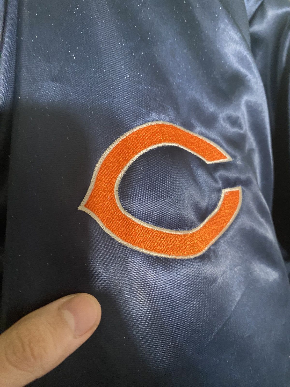 Swingster × Vintage Vintage Swingster Chicago Bears varsity Bomber jacket Size US XL / EU 56 / 4 - 5 Thumbnail