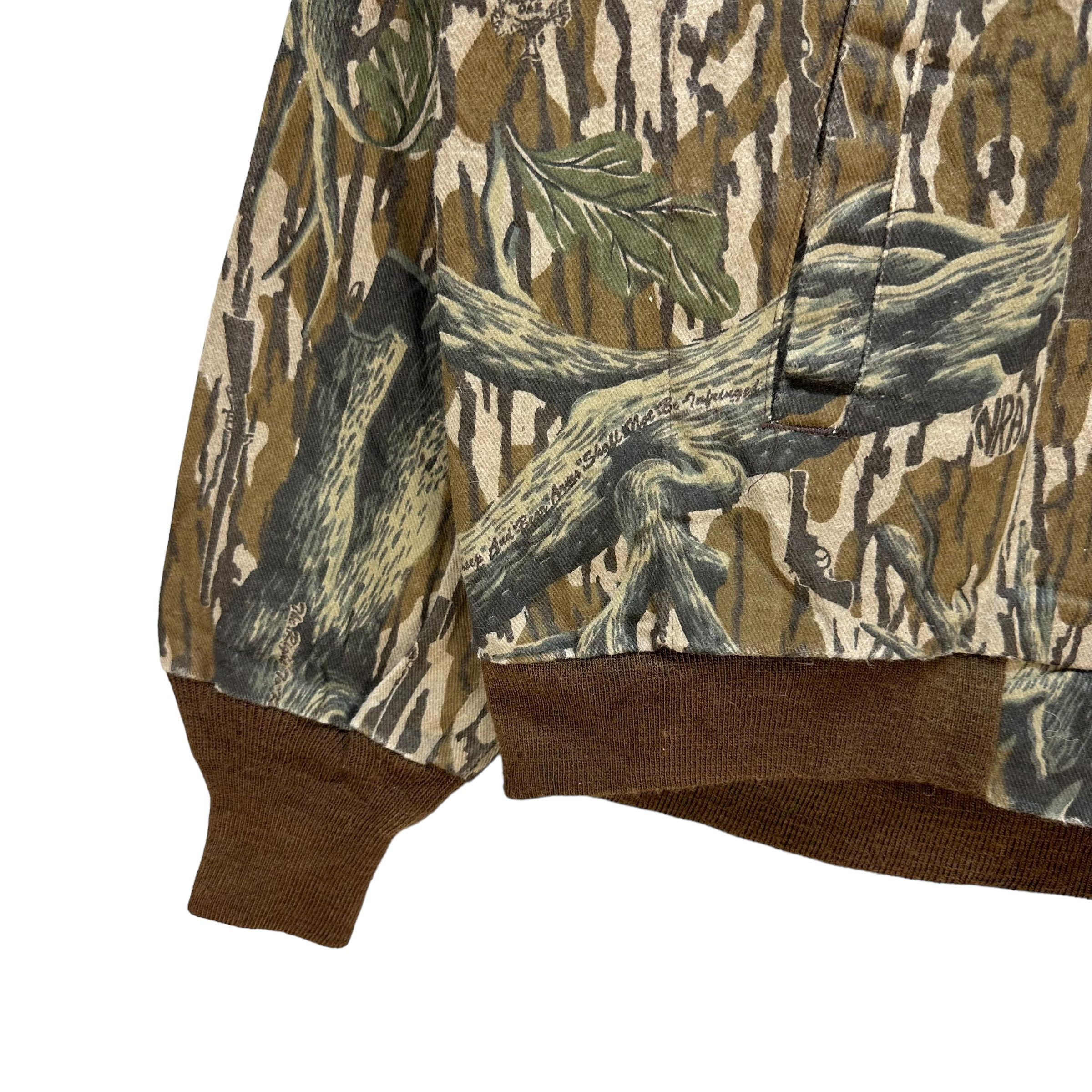 Mossy Oaks 70’s MOSSY OAK Realtree Hunting Bomber Jacket #A46-1080 Size US M / EU 48-50 / 2 - 4 Thumbnail