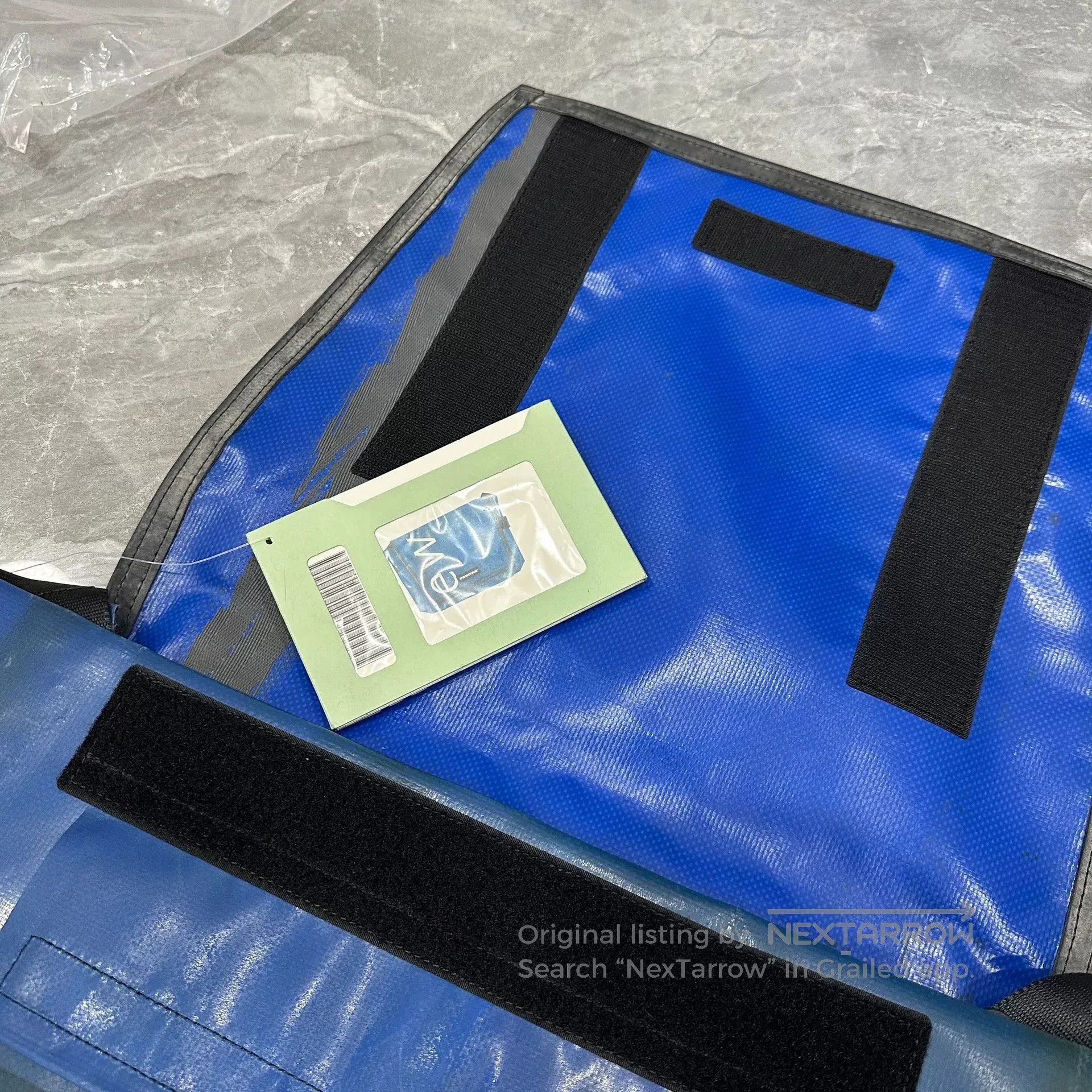 Vintage FREITAG F12 Blue Messenger Bag. Size ONE SIZE - 3 Thumbnail