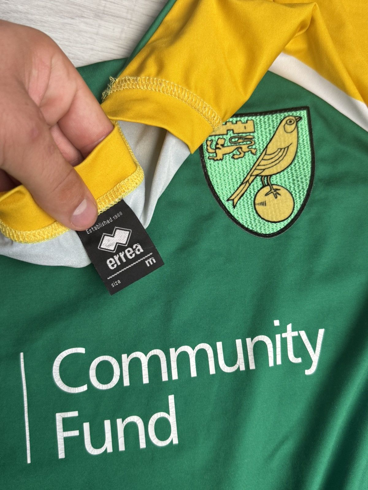 Other UK Norwich Soccer jerseyshirt Size US M / EU 48-50 / 2 - 3 Thumbnail