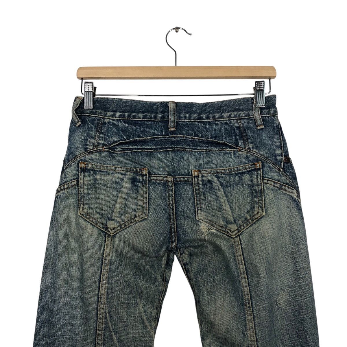 Comme des Garcons Junya Watanabe Comme Des Garcons Flare Work Denim Size 29" - 10 Thumbnail